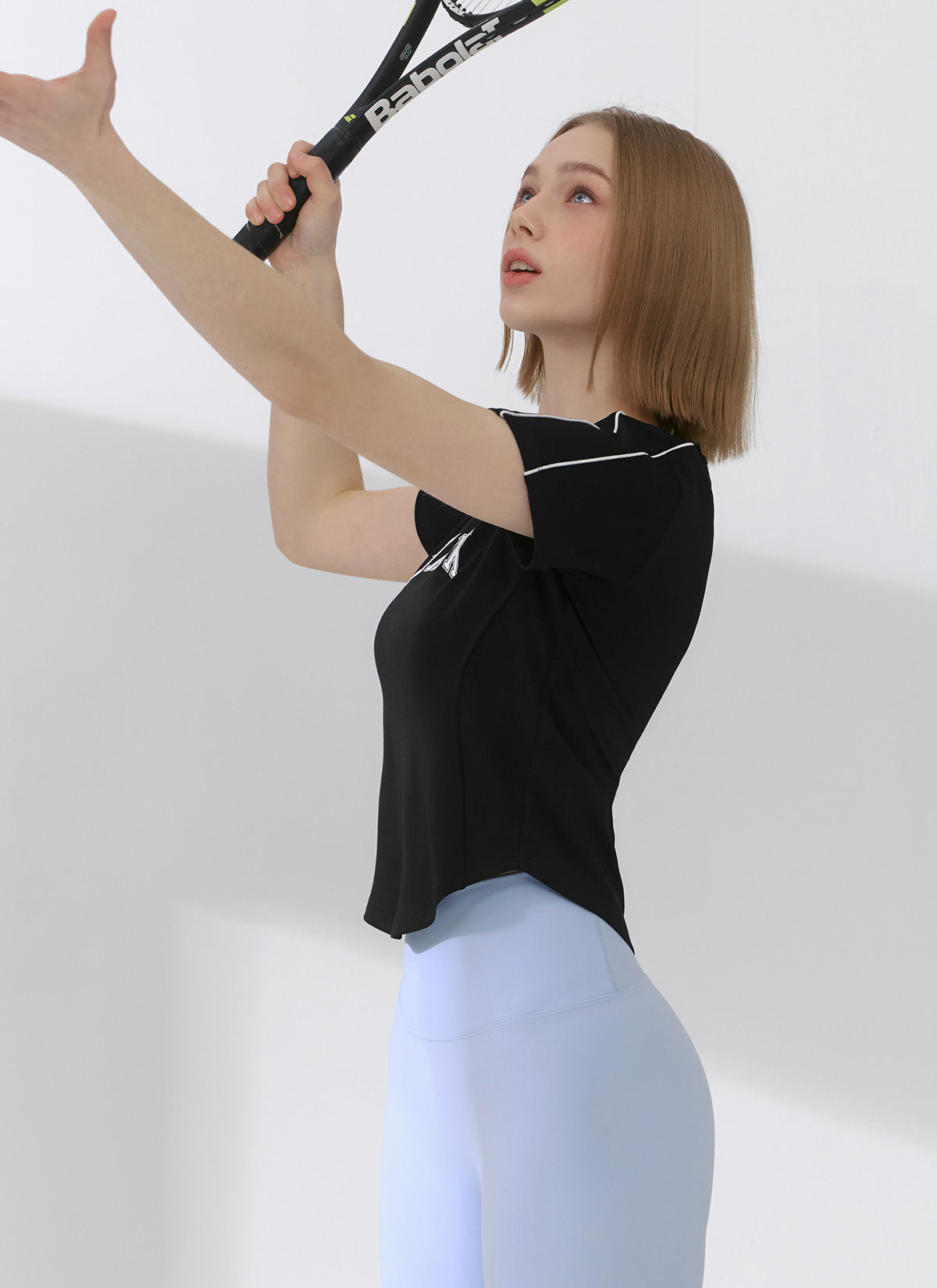Trendy Color Block Crop Short Sleeve T-Shirt for Women | Summer Casual Fashion Top | Perfect for Beach Outings, Music Festivals & Street Style