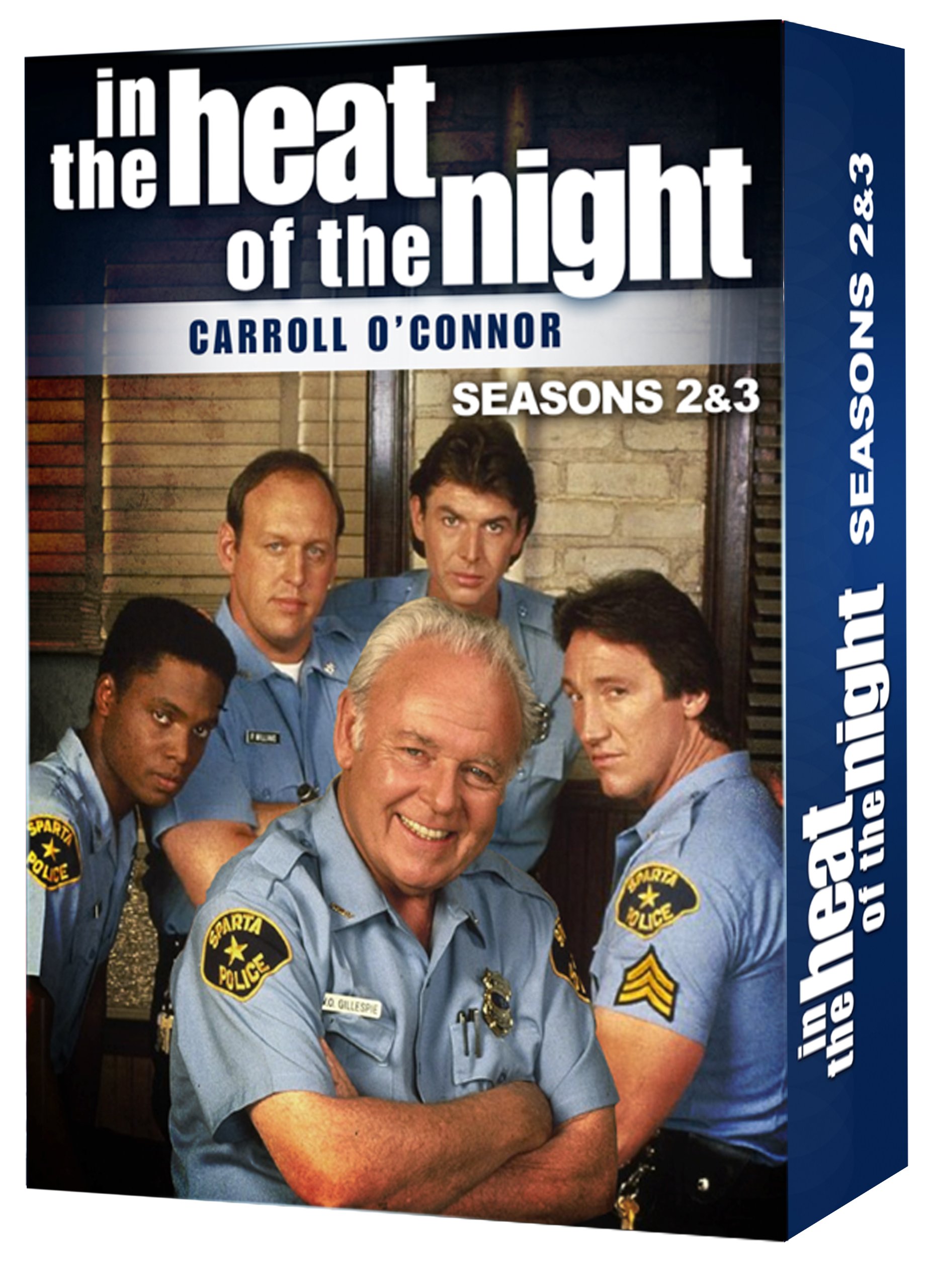 In The Heat of the Night: Seasons 2 & 3 DVD Box Set - Classic Crime Drama Series for Mystery Lovers & TV Show Collectors | Perfect for Binge-Watching Nights & Gift Giving