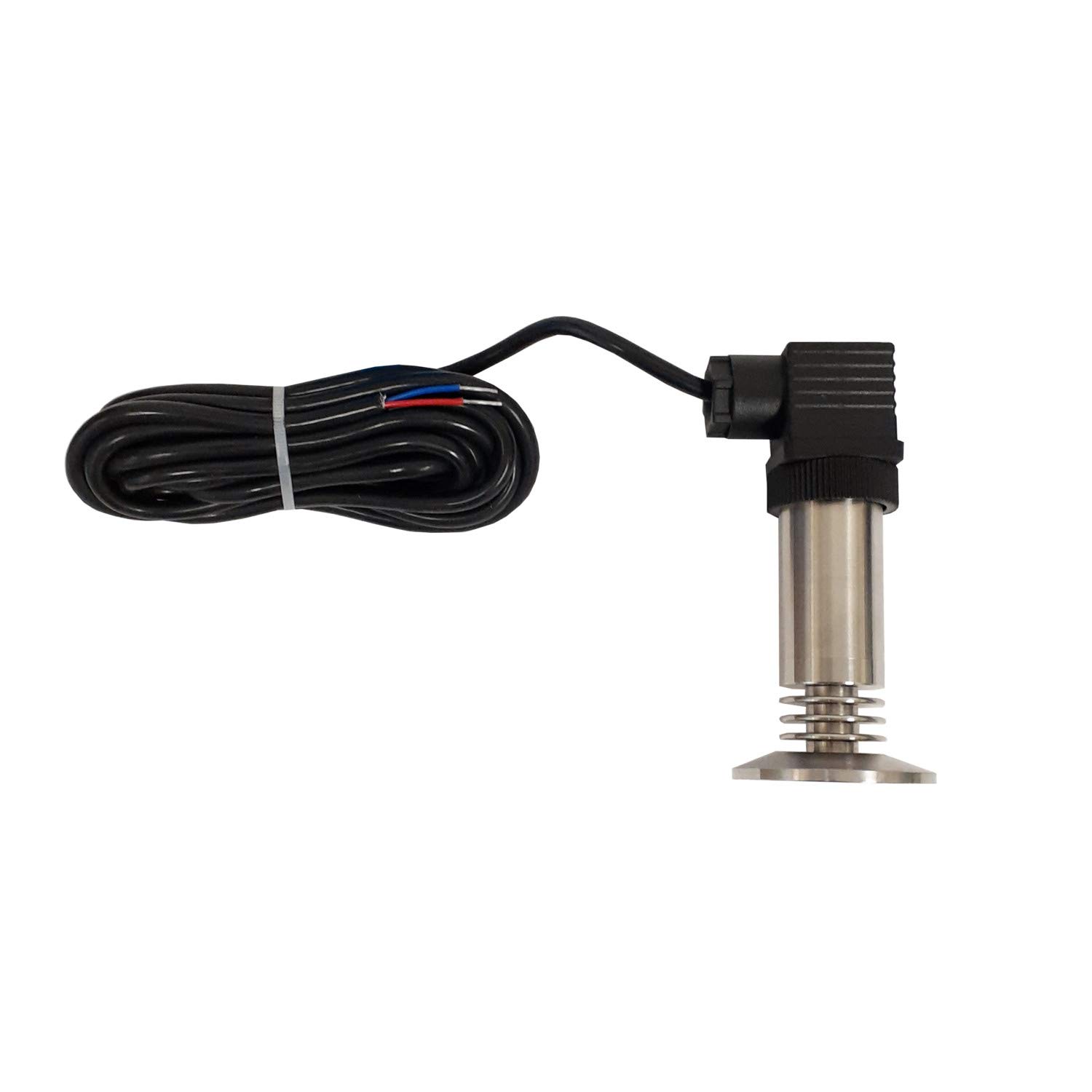 High Accuracy 0-100 PSI Pressure Transmitter with 316L Stainless Steel Case & 2 Inch TriClamp Connection | 24 VDC, 4-20mA Output | Ideal for Food Processing, Brewing & Pharmaceutical Industries