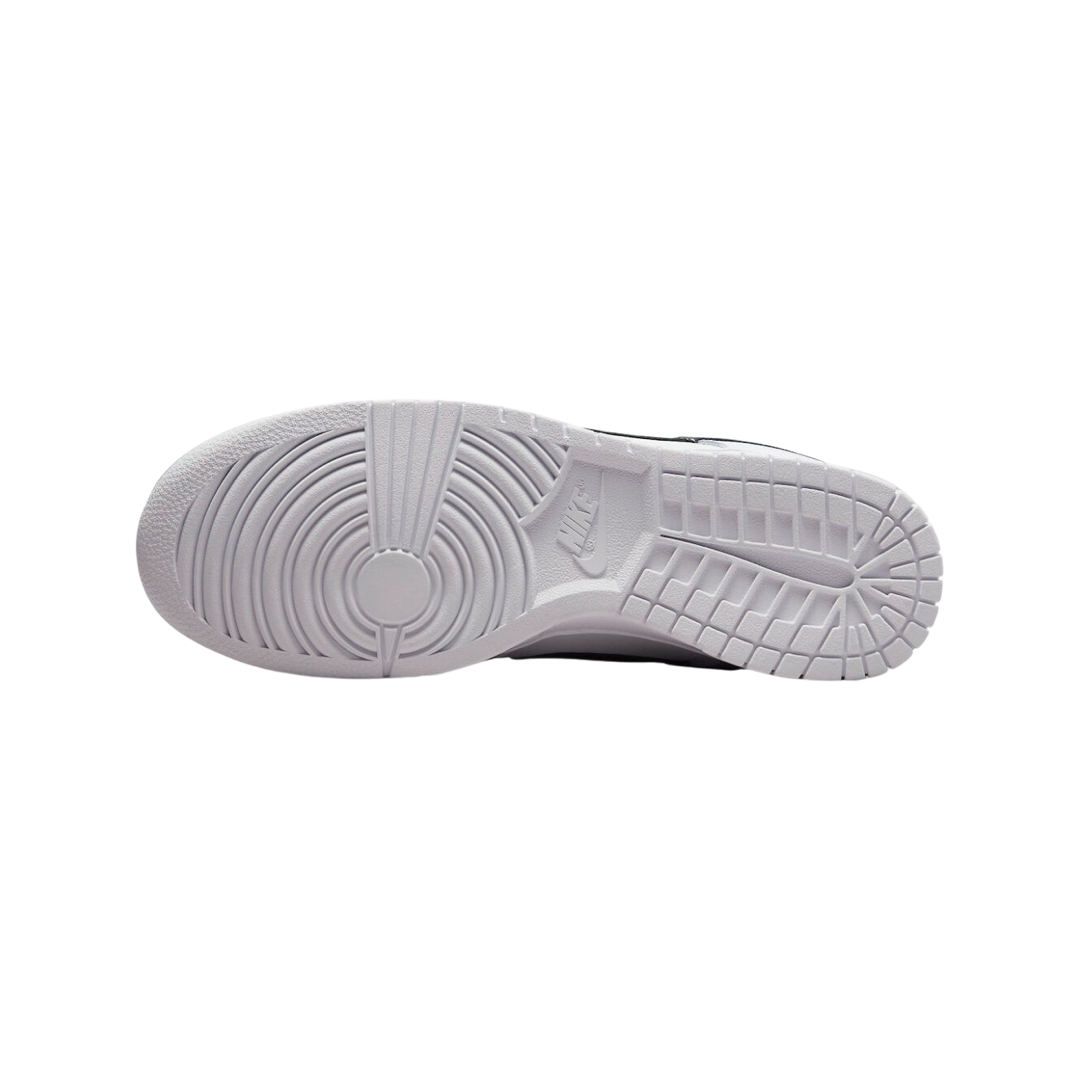 Nike Dunk Low Retro Men's Shoes - White Black Summit White Sneakers for Casual Wear & Street Style
