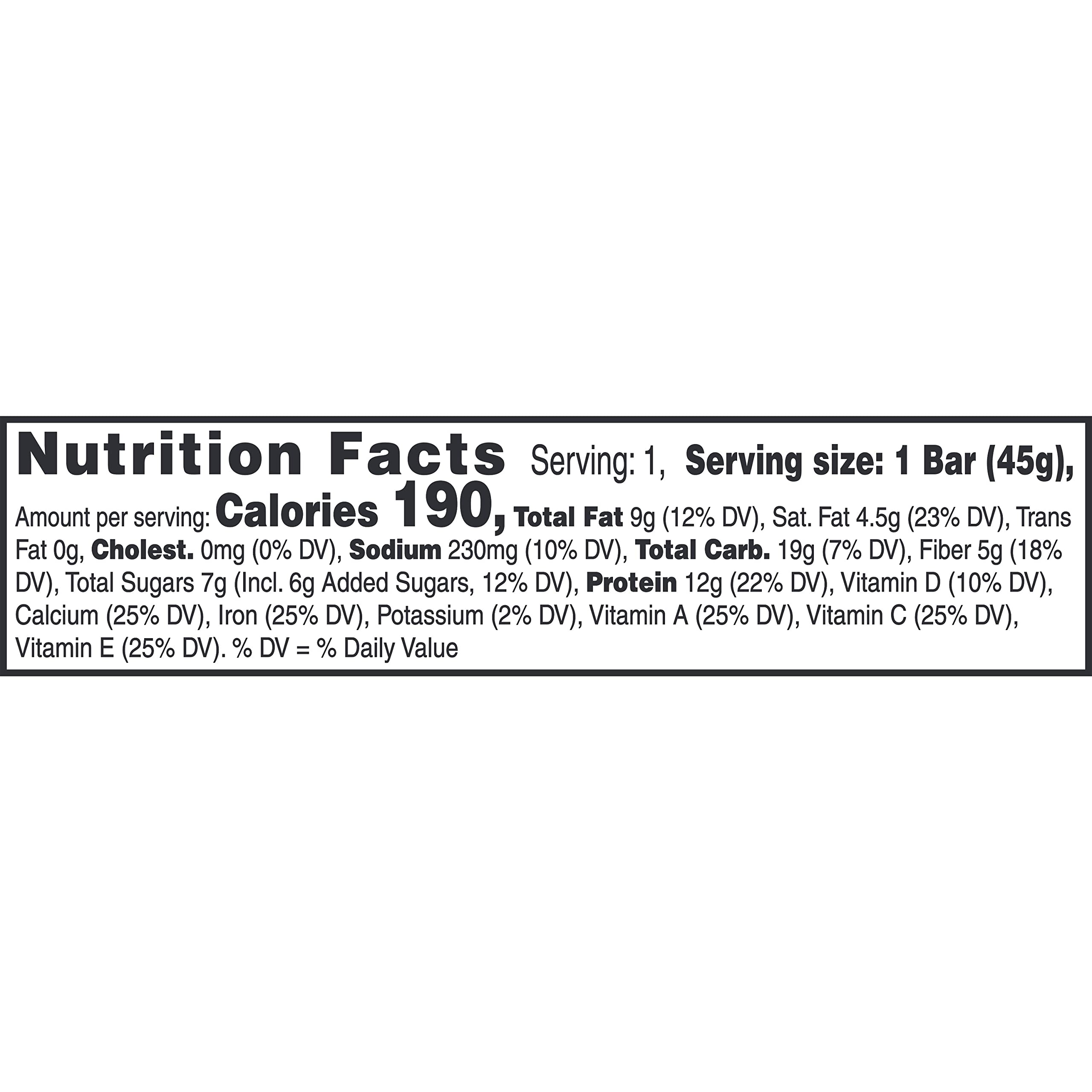 Special K Protein Bars - Chocolate Peanut Butter Flavor, High Protein Meal Replacement & Healthy Snacks (20 Count) - Perfect for Workout Recovery, Office Snacking & On-the-Go Nutrition