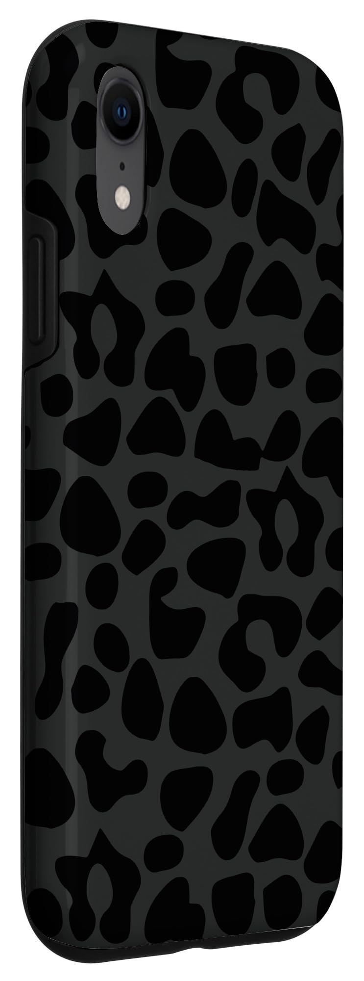 iPhone XR Phone Case for Women - Black Leopard Print Protective Cover | Slim Fit, Shockproof & Scratch Resistant | Perfect for Everyday Use, Travel & Fashion Accessory
