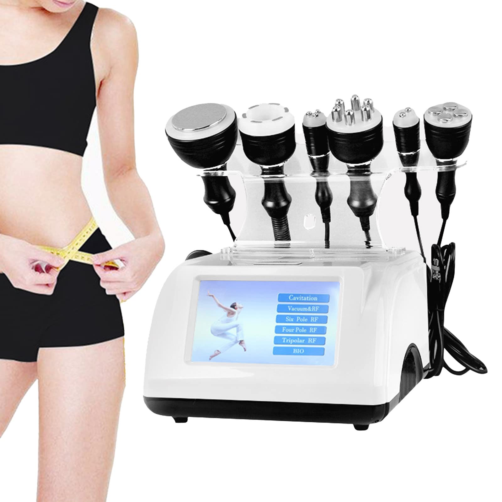 6 in 1 Multifunctional Beauty Machine - Portable Facial Skin Care & Body Massage Device for Home & Spa | Perfect for Anti-Aging, Hydration & Relaxation Therapy