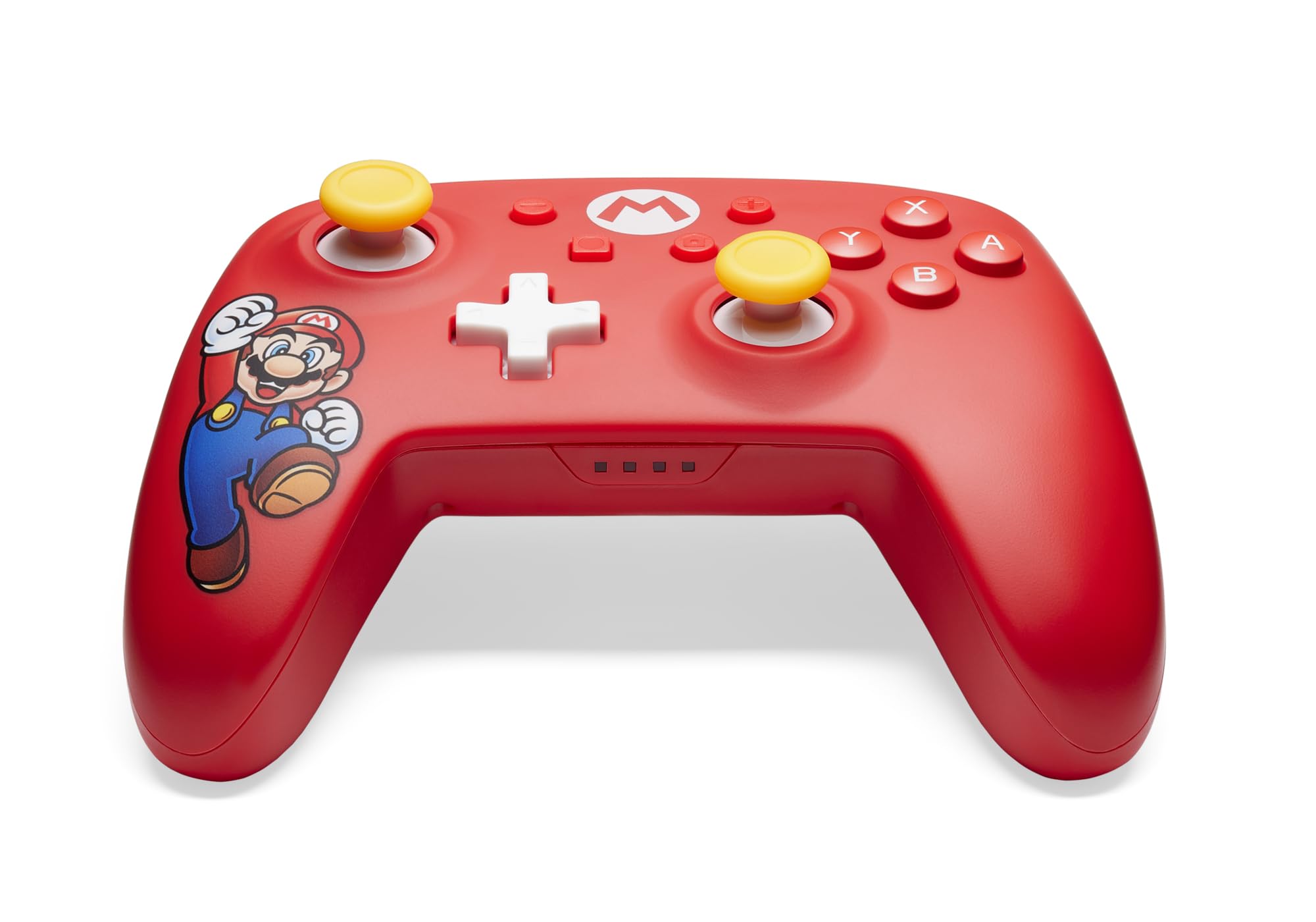 PowerA Wireless Controller for Nintendo Switch - Mario Themed Joy-Con (Compatible with Switch OLED/Lite) | Bluetooth Gamepad with Motion Controls | Officially Licensed by Nintendo | Perfect for Gaming at Home or On-The-Go