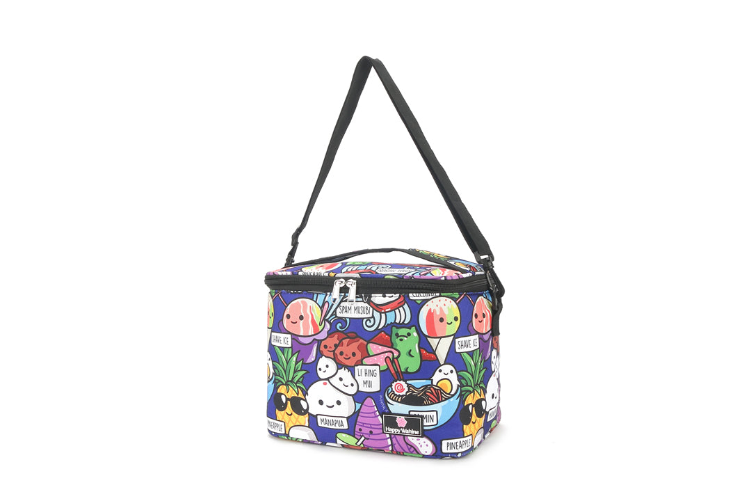 Insulated Cooler Tote Bag Medium Size - Craving Hawaiʻi Blue - Perfect for Beach Picnics, Camping Trips & Outdoor Adventures