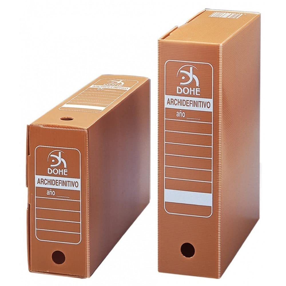 Dohe 9199 Archive Box Annual Folio - Premium Document Storage Solution for Home & Office Organization | Perfect for Files, Records, and Important Paperwork