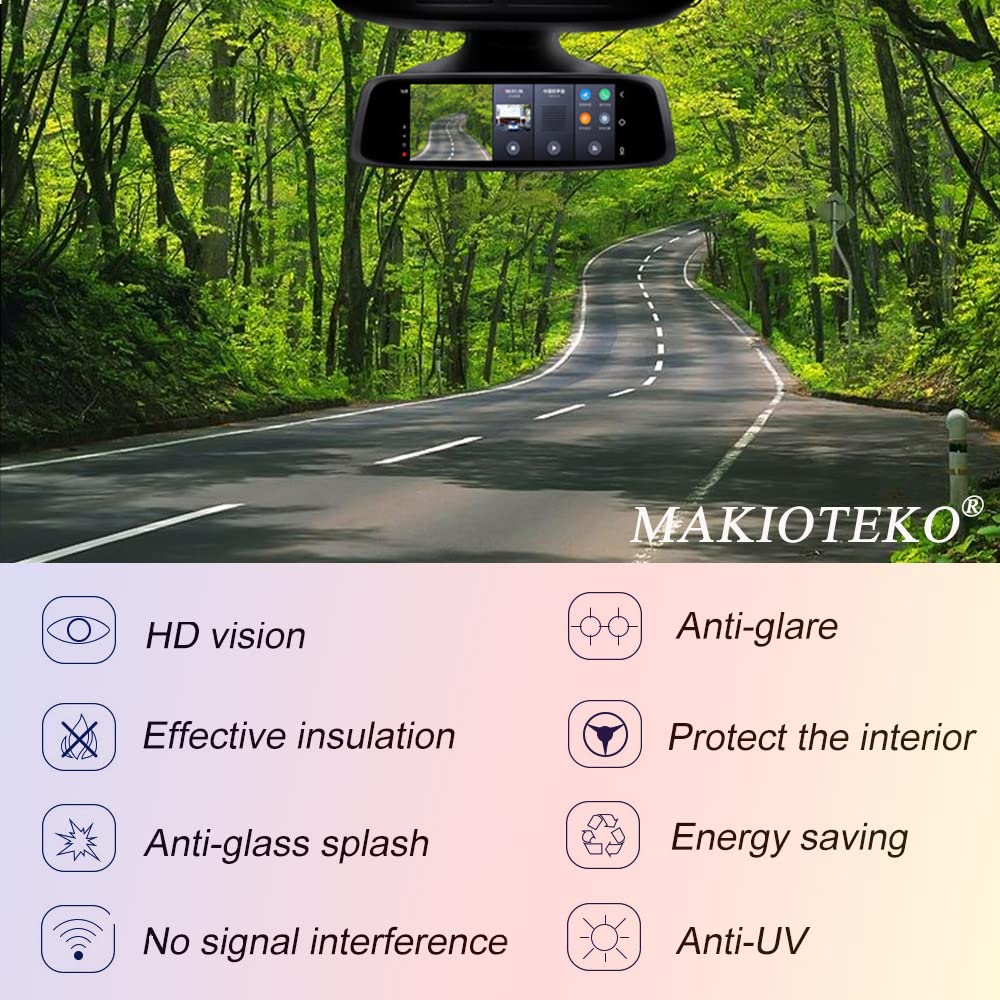 Premium Nano Ceramic Window Tint Film for Cars - 80% VLT, Heat & UV Block Resistant, Blackout Windshield Tint (30in x 16.5ft, Custom Size) | Perfect for Sun Protection, Privacy & Temperature Control in Sedans, SUVs & Trucks