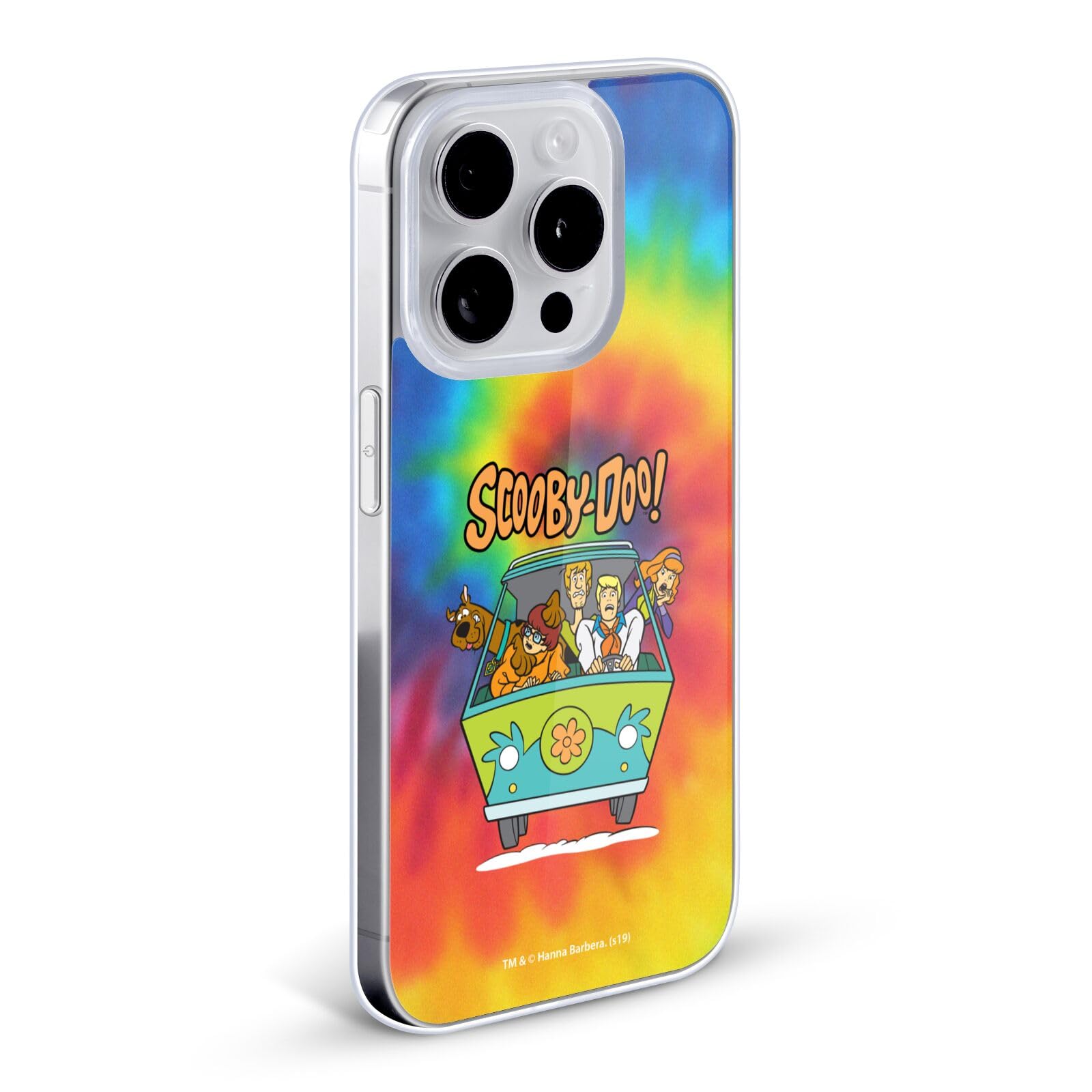 Head Case Designs Scooby-Doo Tie Dye Mystery Inc. iPhone 11 Pro Case - Officially Licensed Soft Gel Cover for Daily Protection & Fun Style