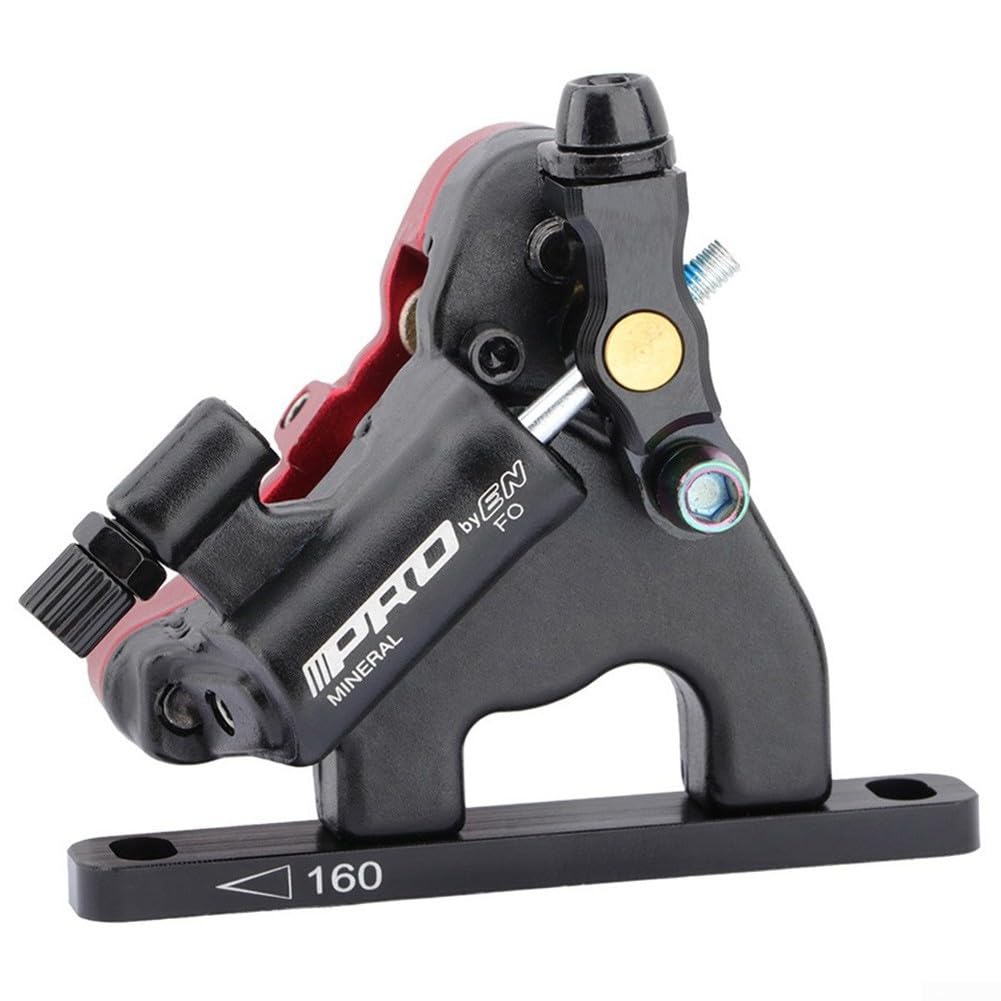Flat Mount Disc Brake Caliper - Mechanical to Hydraulic Conversion for Road Bikes, Mountain Bikes, E-Bikes & Electric Bikes (Front & Rear) | Perfect for Commuting, Trail Riding & Urban Cycling
