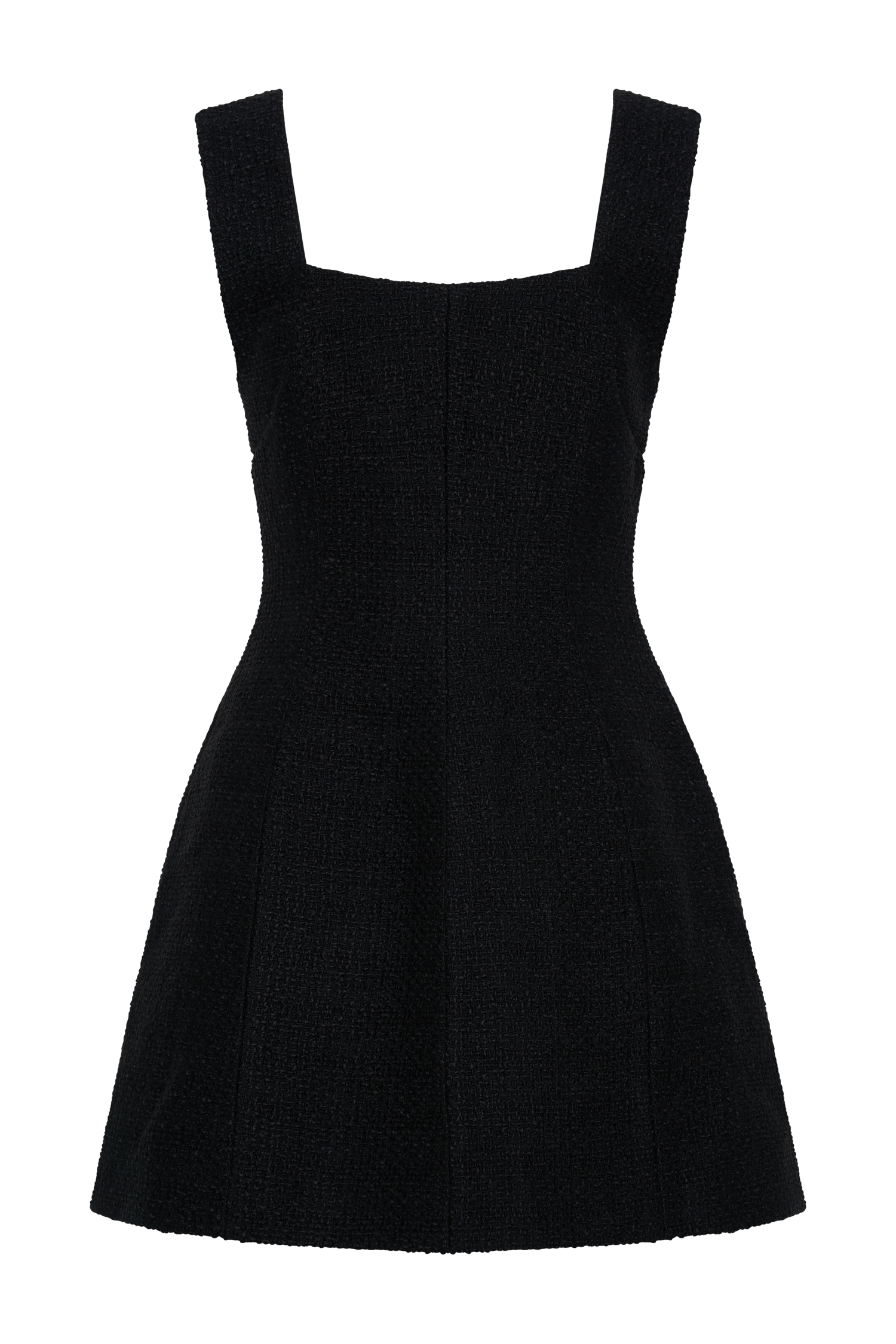 Desire Boucle Mini Dress in Black - Elegant & Stylish for Parties, Dates & Night Out