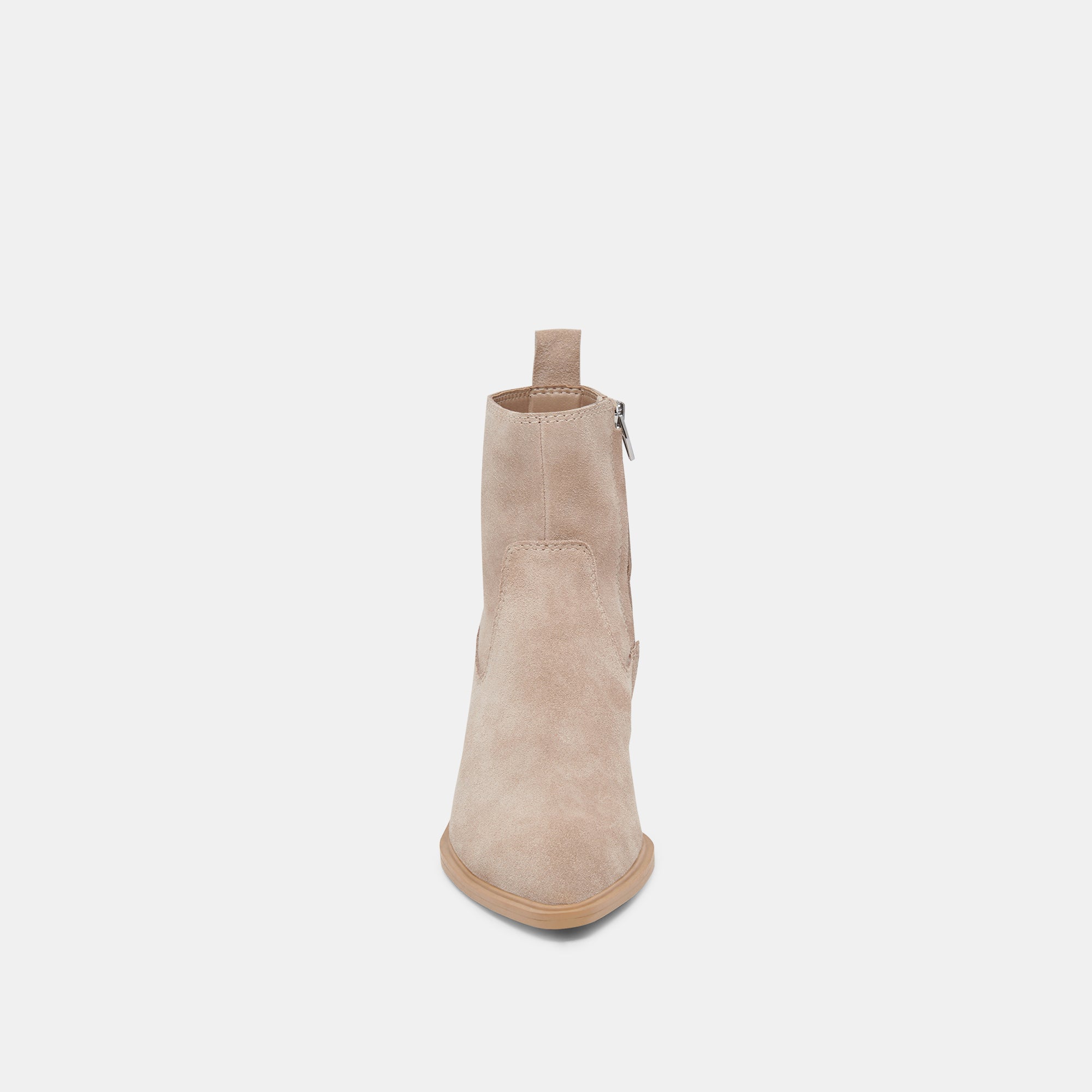 BILI H2O Waterproof Booties for Women - Soft Taupe Suede Winter Shoes | Slip Resistant & Comfortable for Outdoor, Hiking, and Casual Wear