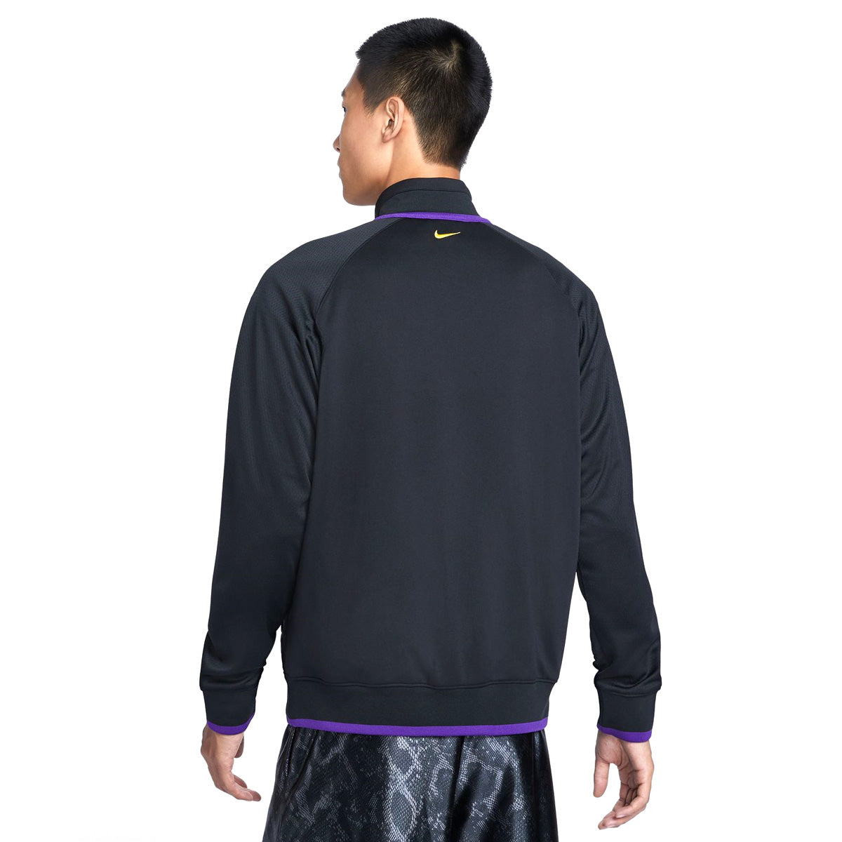 Kobe Dri-Fit Basketball Jacket - Black & Purple - Breathable Performance Jacket for Men - Perfect for Basketball Games, Training & Outdoor Sports