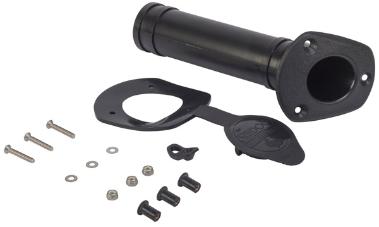 Sea Lect 30° Flush Mount Rod Holder Kit - Heavy Duty Stainless Steel Fishing Rod Holder for Boats, Kayaks & Docks - Perfect for Saltwater & Freshwater Anglers