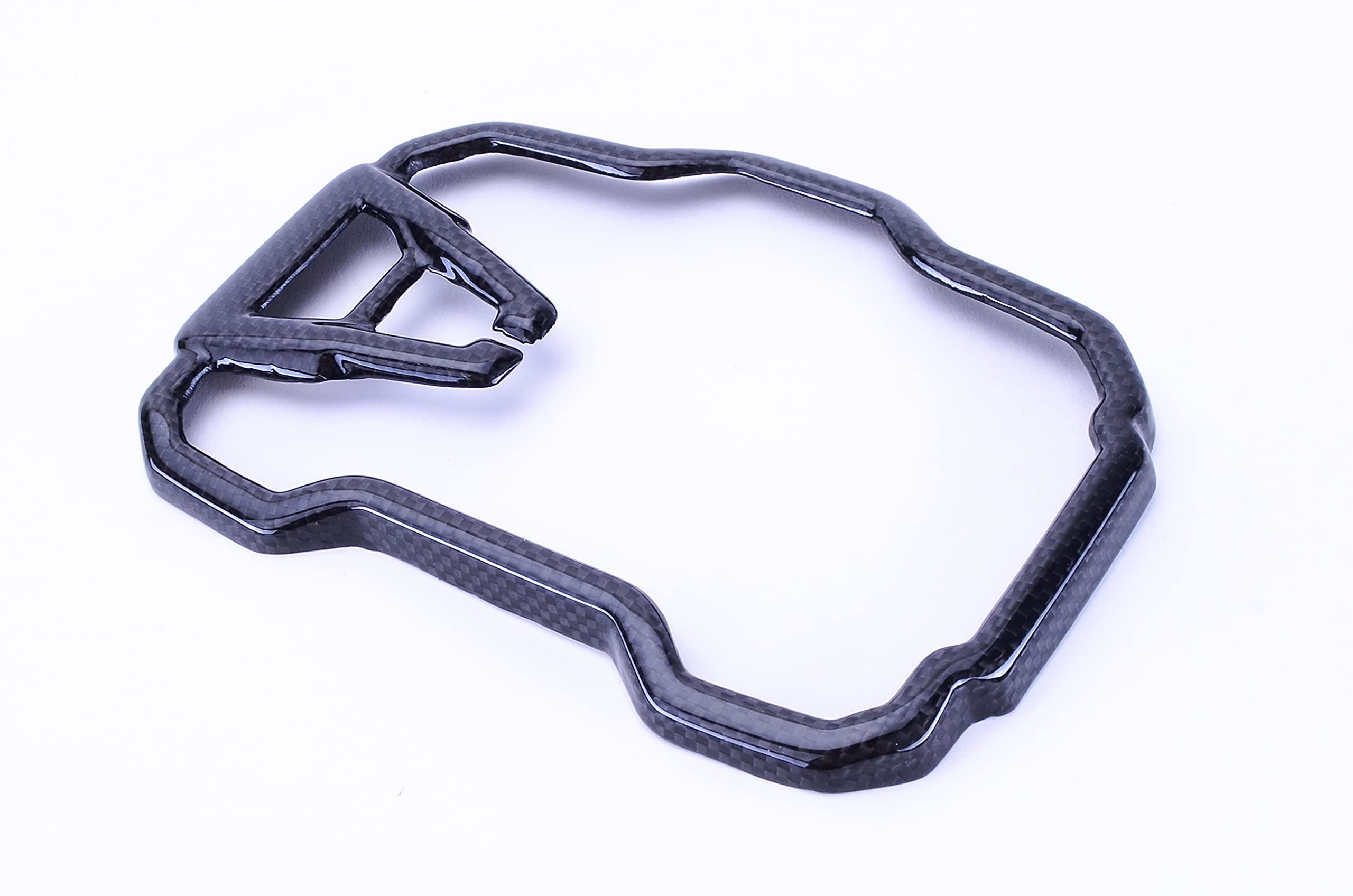 Best Carbon Fiber Instrument Cover Panel for Ducati Multistrada 950 & 1260 - Durable Motorcycle Dash Protector for Adventure Riding & Daily Commutes