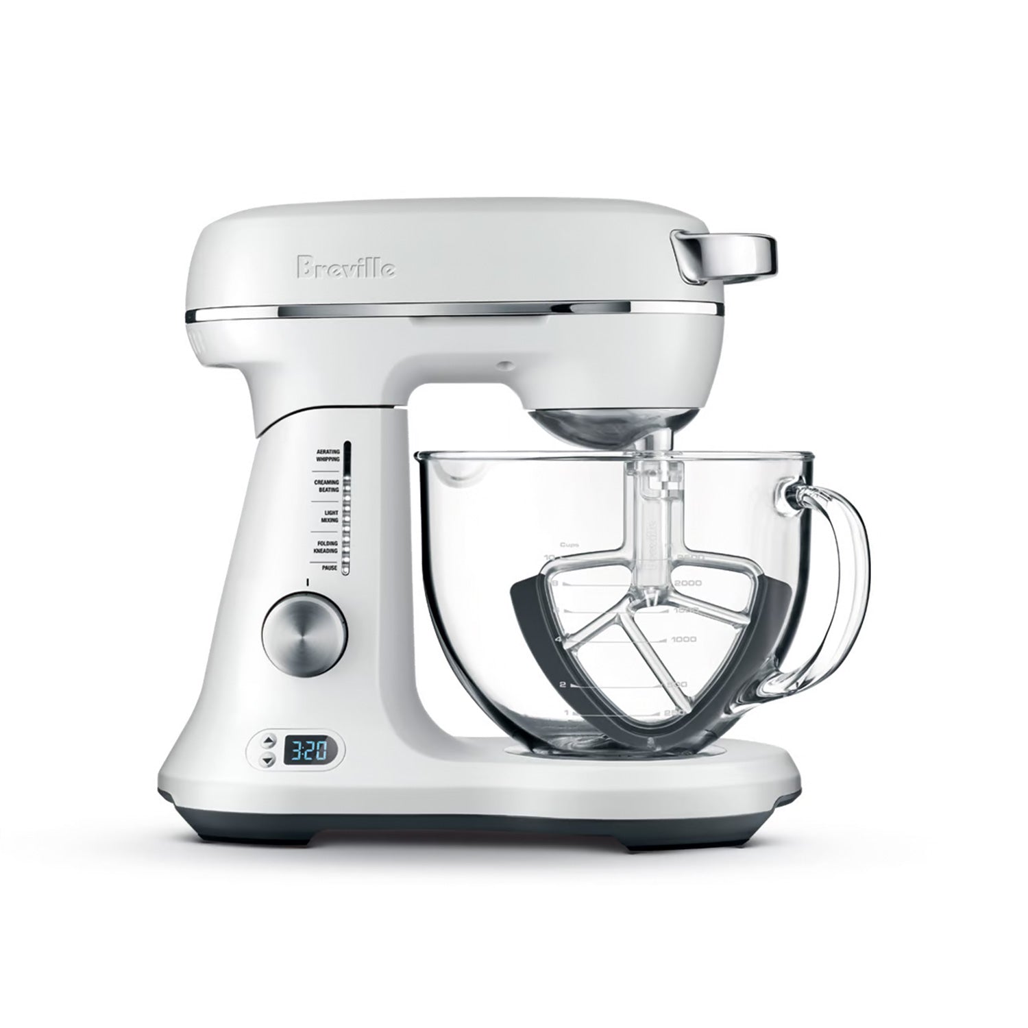 **Breville BEM825SST1BCA1 The Bakery Chef Stand Mixer - 7 Qt, 12 Speeds, Sea Salt - Perfect for Baking Bread, Cakes, Cookies & More - Ideal for Home Bakers & Professional Kitchens**