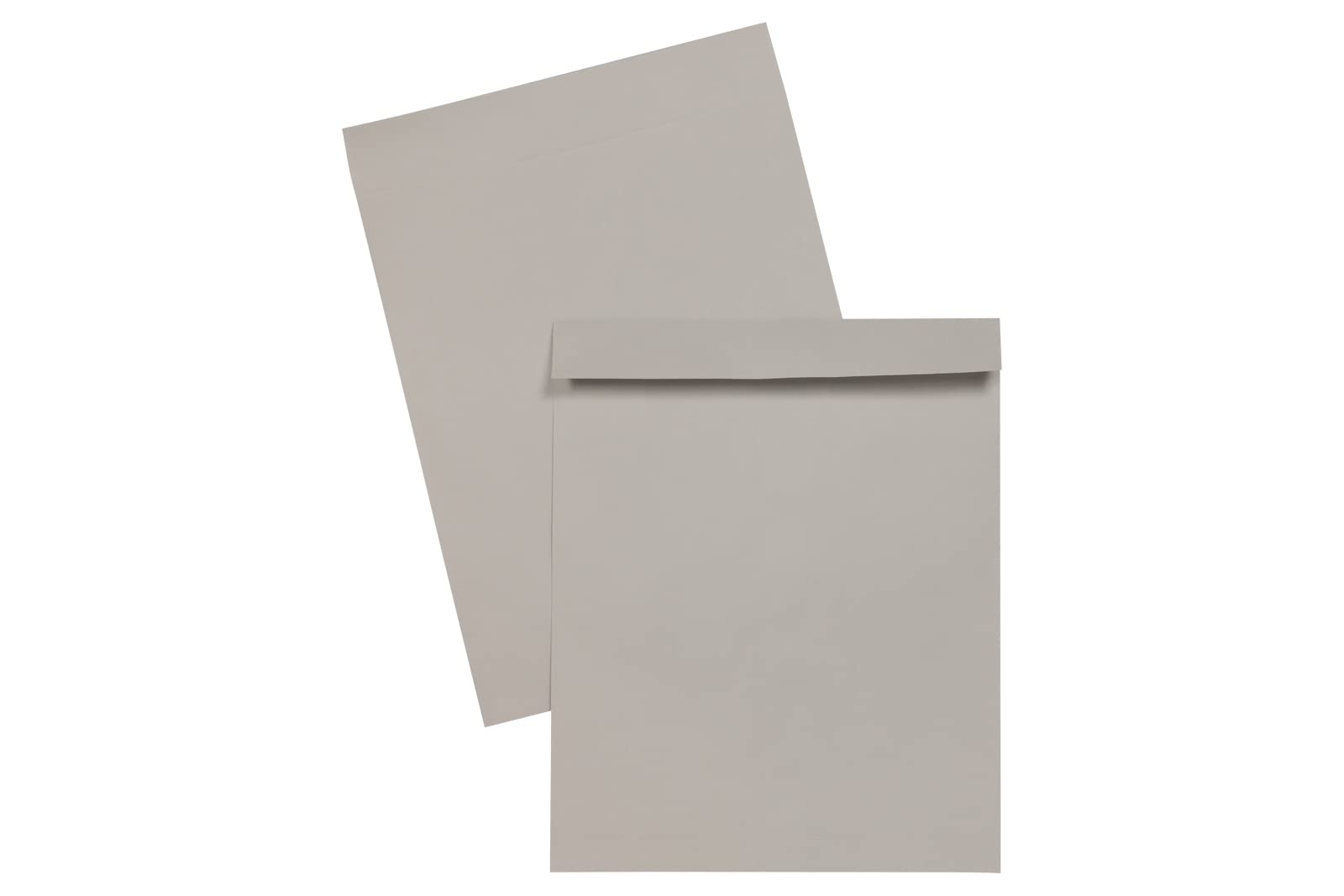JAM PAPER 16 x 20 Open End Catalog Premium Envelopes - Grey Kraft - Bulk 250/Box | Heavy Duty Mailing & Shipping Envelopes for Business, Office & Direct Mail Marketing