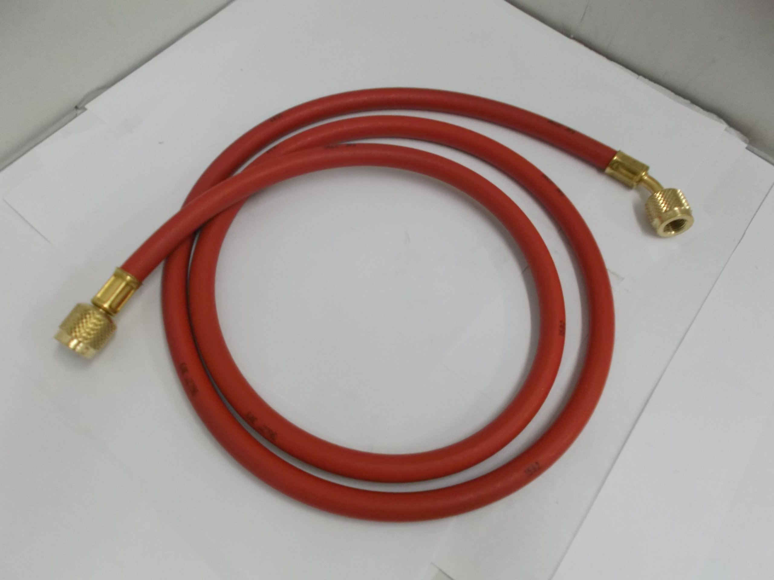 HAVS-72 Red Garden Hose - Heavy Duty, Flexible & Kink-Free Water Hose for Lawn, Yard, Car Washing & Outdoor Watering (50ft, 3/4in)