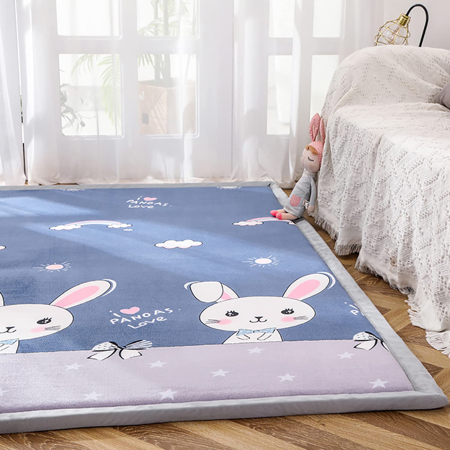 Loartee Kids Play Area Rug - 1.2
