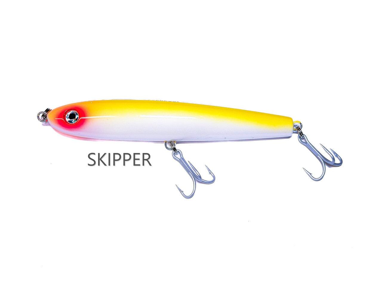 Joe Baggs The Skipper Topwater Fishing Lure - Bass Walking Bait for Freshwater & Saltwater - Perfect for Early Morning and Late Evening Fishing Trips