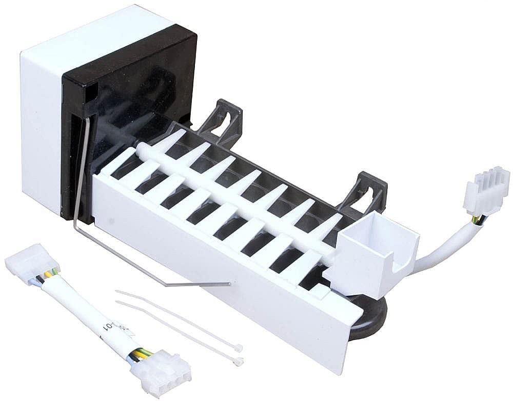 Genuine OEM Refrigerator Ice Maker Assembly - Replaces 218699501, 240352403, 3206306 - Compatible with Major Brands - Perfect for Home Kitchen Appliance Repair & Replacement