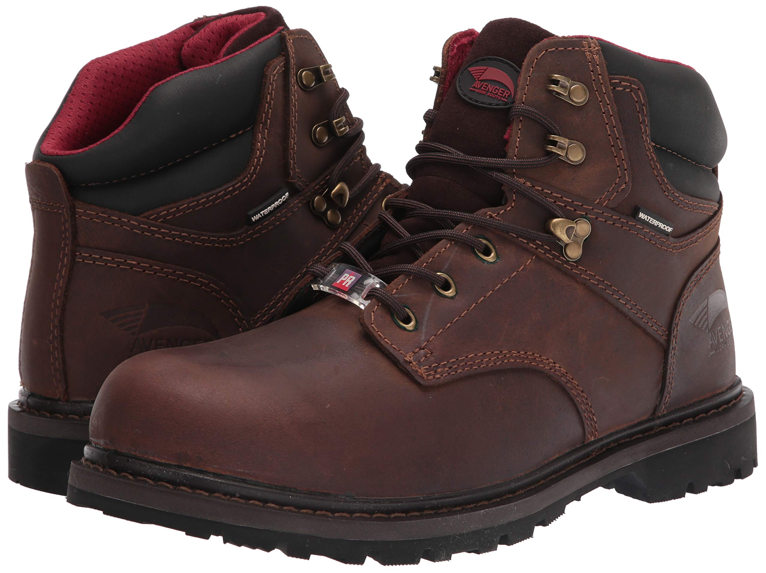 Avenger Sabre Men's Work Boots - Durable Industrial Safety Shoes for Construction