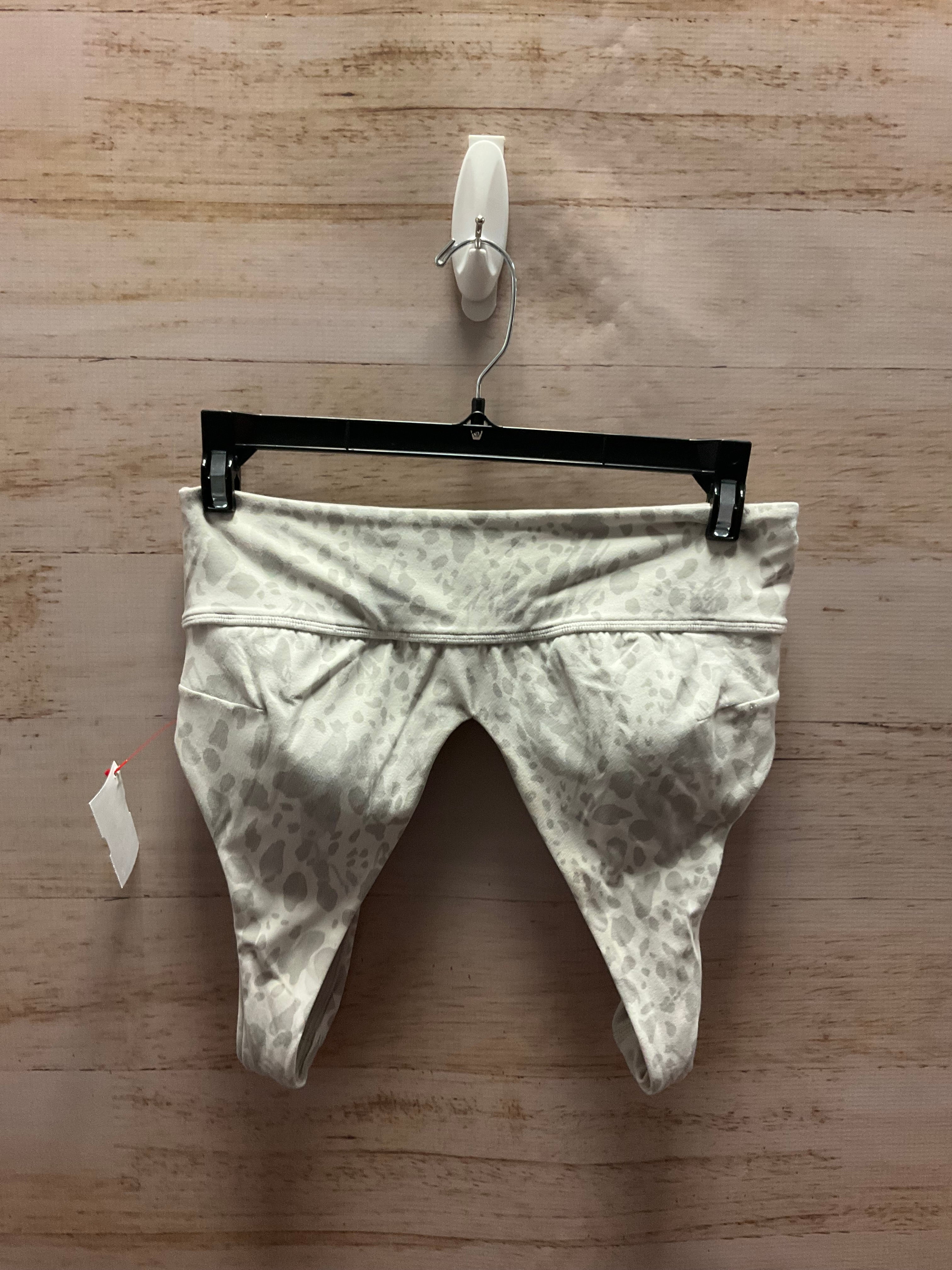 Lululemon Grey Athletic Sports Bra for Women - Size 8 - High Support Workout Bra for Running, Yoga & Gym
