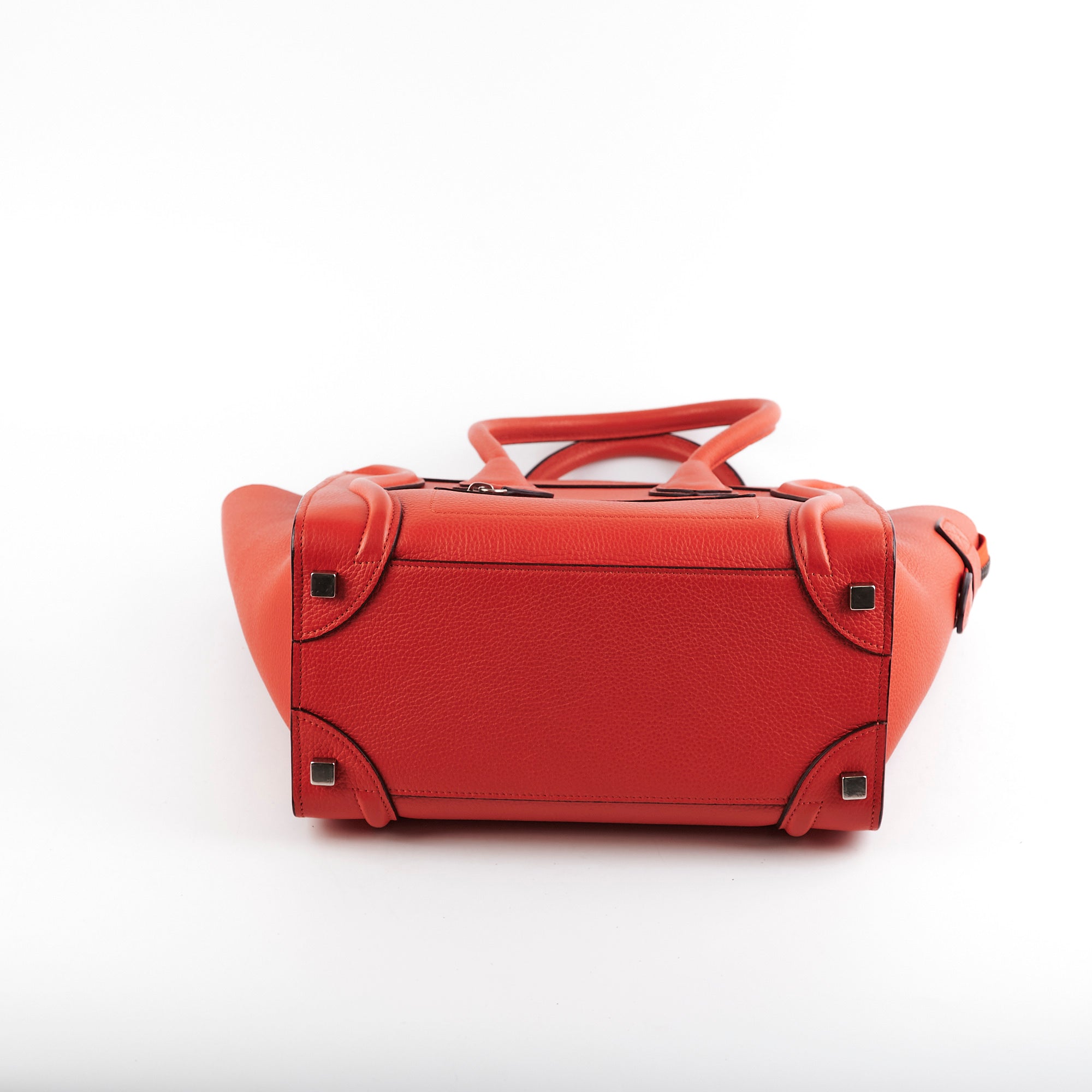 Celine Micro Luggage Bag in Red - Stylish Crossbody Handbag for Women, Perfect for Travel, Work & Everyday Use