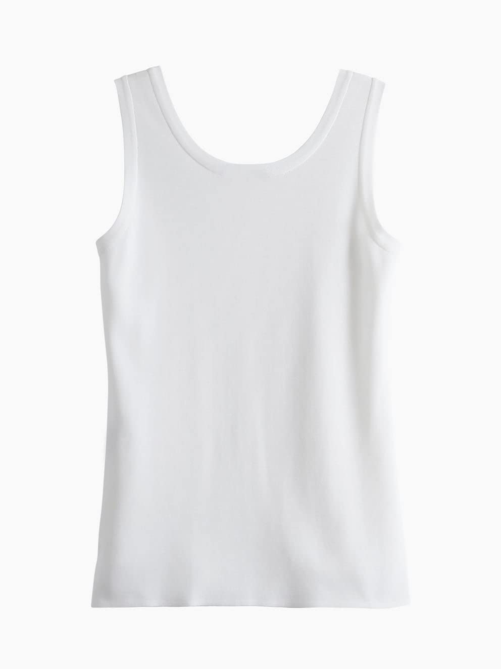 MISOOK Women's Knit Tank Top - Soft Stretchy Sleeveless Shirt for Summer, Casual Wear, Layering & Workout