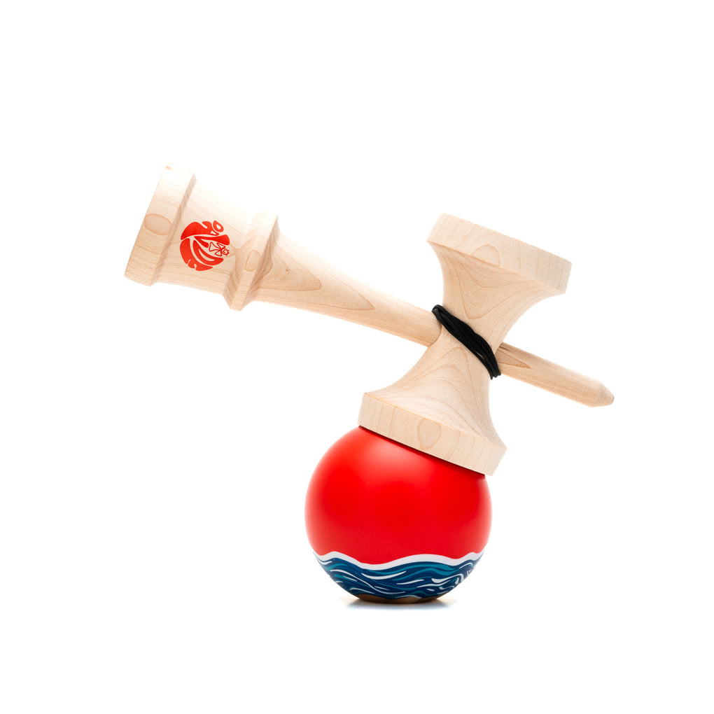 Krom Davide Pro Mod Kendama - Premium Wooden Skill Toy for Beginners & Pros - Perfect for Juggling, Tricks & Stress Relief