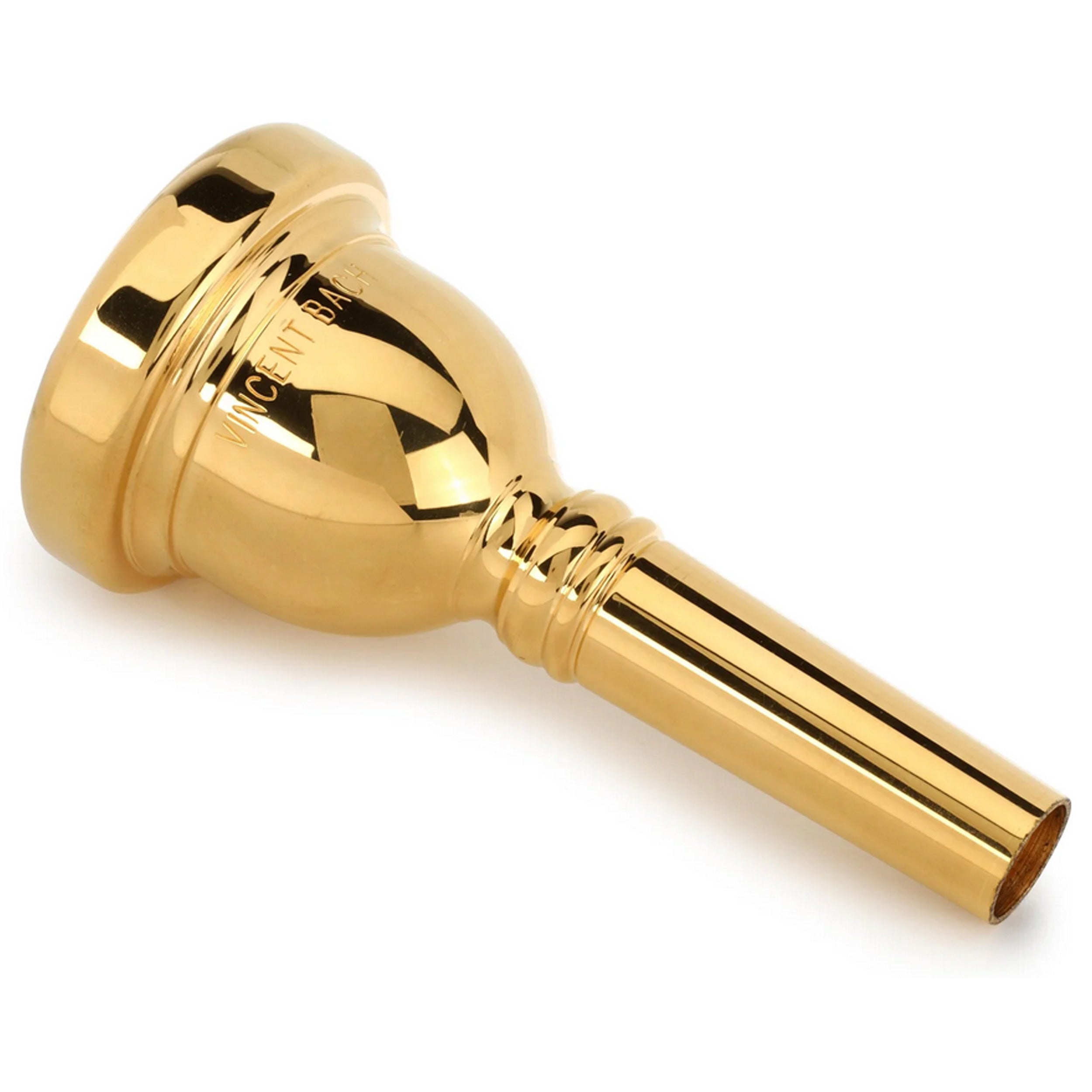 Bach Classic Trombone Small Shank Gold Plated Mouthpiece 5G - Professional Brass Instrument Accessory for Jazz, Orchestra & Marching Band Performances