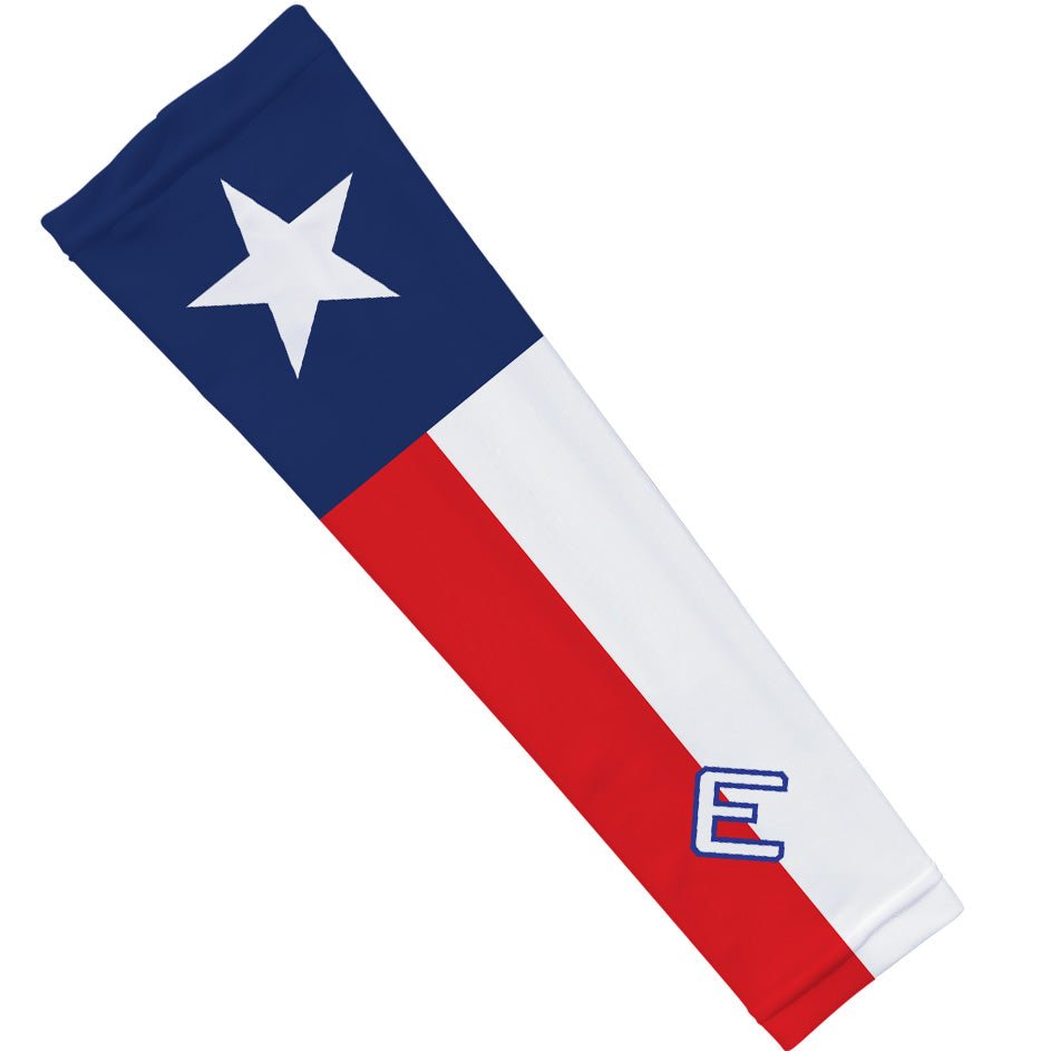 Texas Flag Arm Sleeve - Patriotic Sun Protection for Outdoor Sports & Events - Perfect for Running, Cycling, and Baseball Games