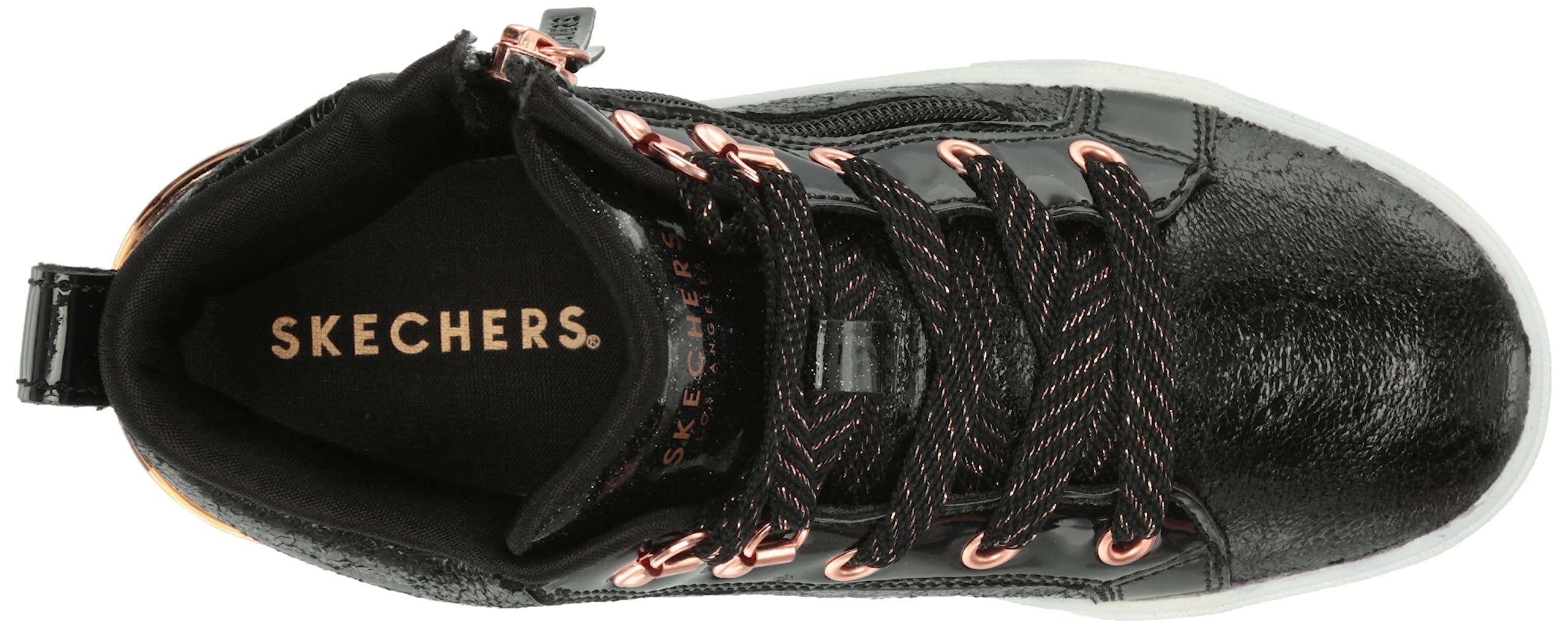 Skechers Baby Girls Street Shoutouts Deluxe Sneakers - Lightweight Comfortable Walking Shoes for Toddlers - Perfect for Playdates, School & Everyday Wear