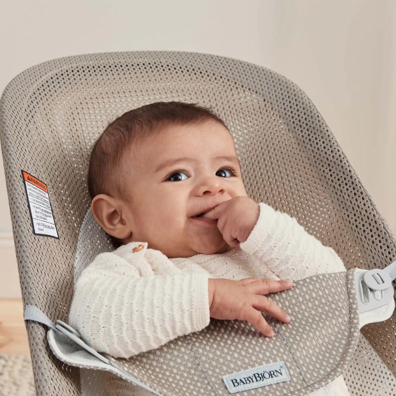 Bouncer Balance Soft - Baby Rocker & Bouncer for Newborns - Gentle Motion & Comfort - Perfect for Playtime, Napping & Soothing Fussy Babies