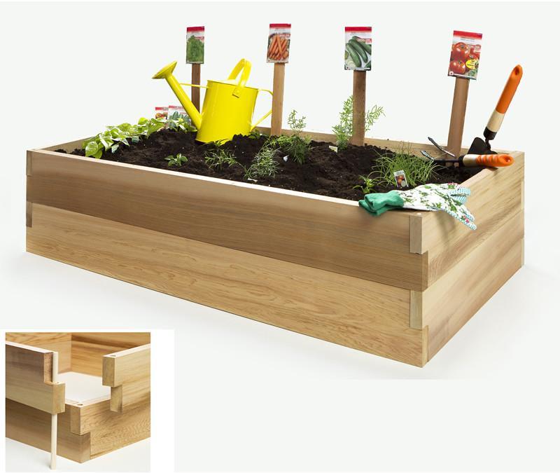 Premium Cedar Raised Garden Bed Kit - Durable Outdoor Planter Box for Vegetables, Herbs & Flowers | Perfect for Backyard Gardening, Patio Decor & Urban Farming