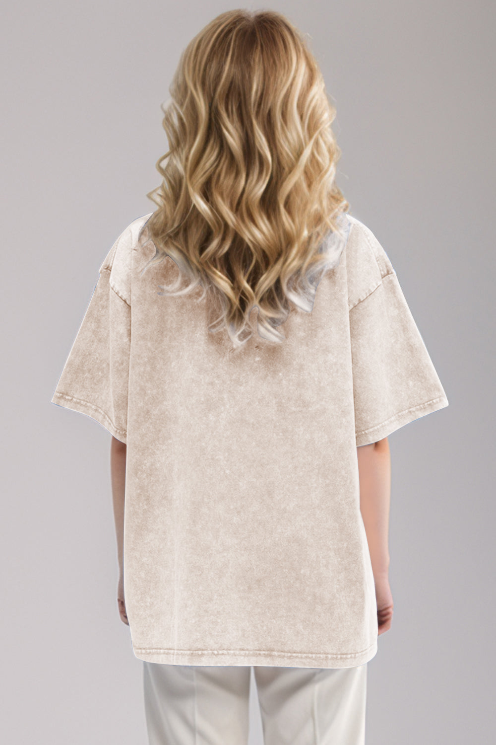 Basic Bae Round Neck Half Sleeve T-Shirt for Women | Casual Cotton Tee | Perfect for Everyday Wear, Outings & Layering