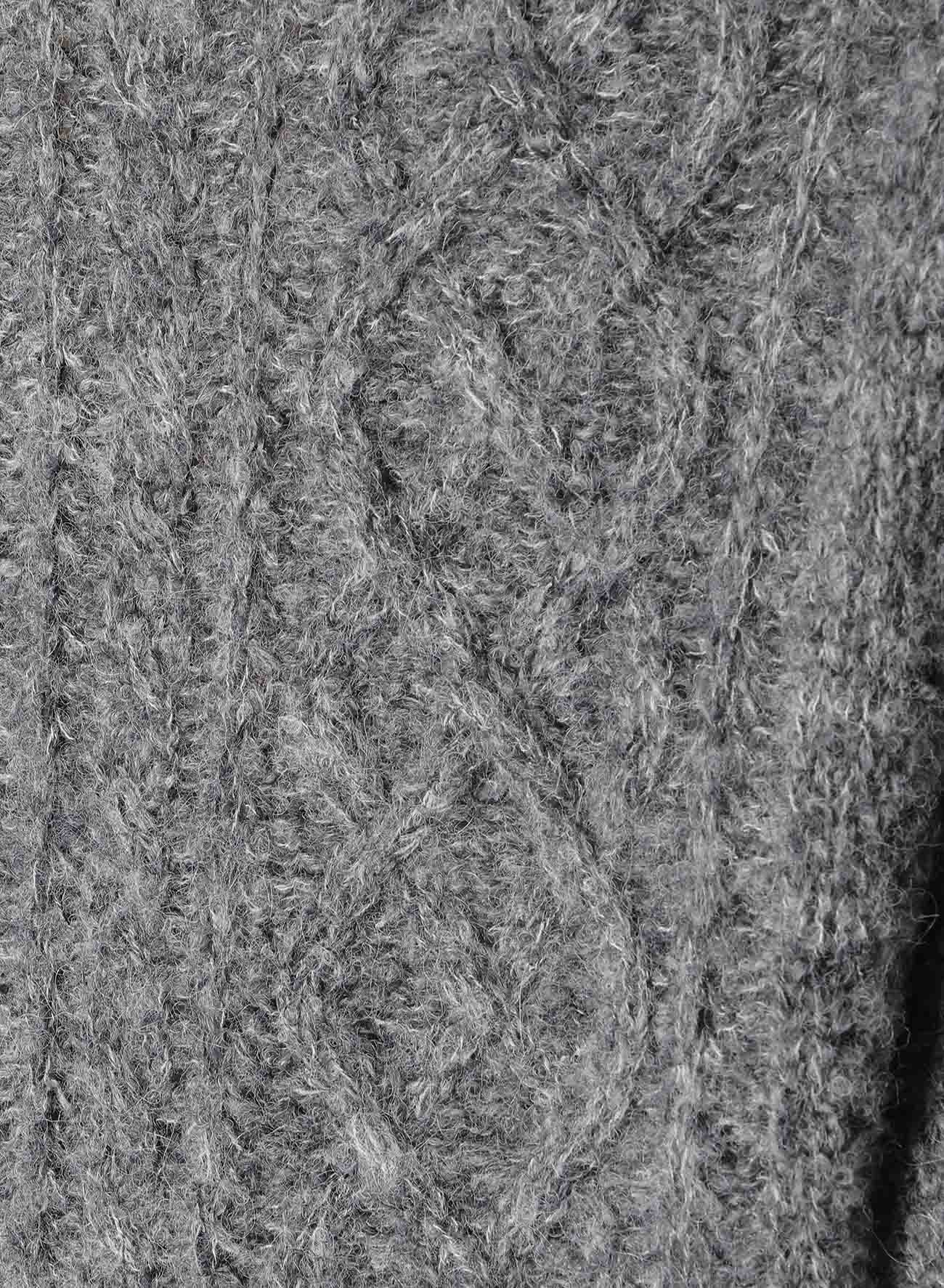 Chunky Cable Knit Sweater Women's Round Neck Winter Pullover - Cozy & Stylish for Casual Outings, Office Wear & Holiday Gatherings