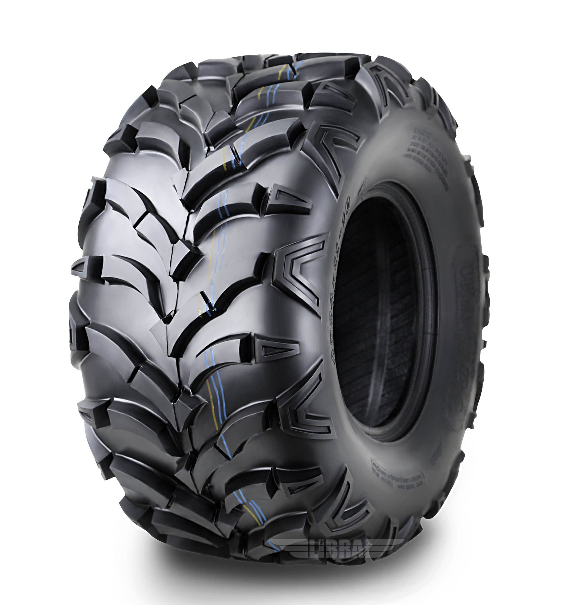 WANDA 2 New ATV/UTV Tires 24x11-10 6PR P341-10245 - All-Terrain Off-Road Tires for Mud, Sand & Trail Riding