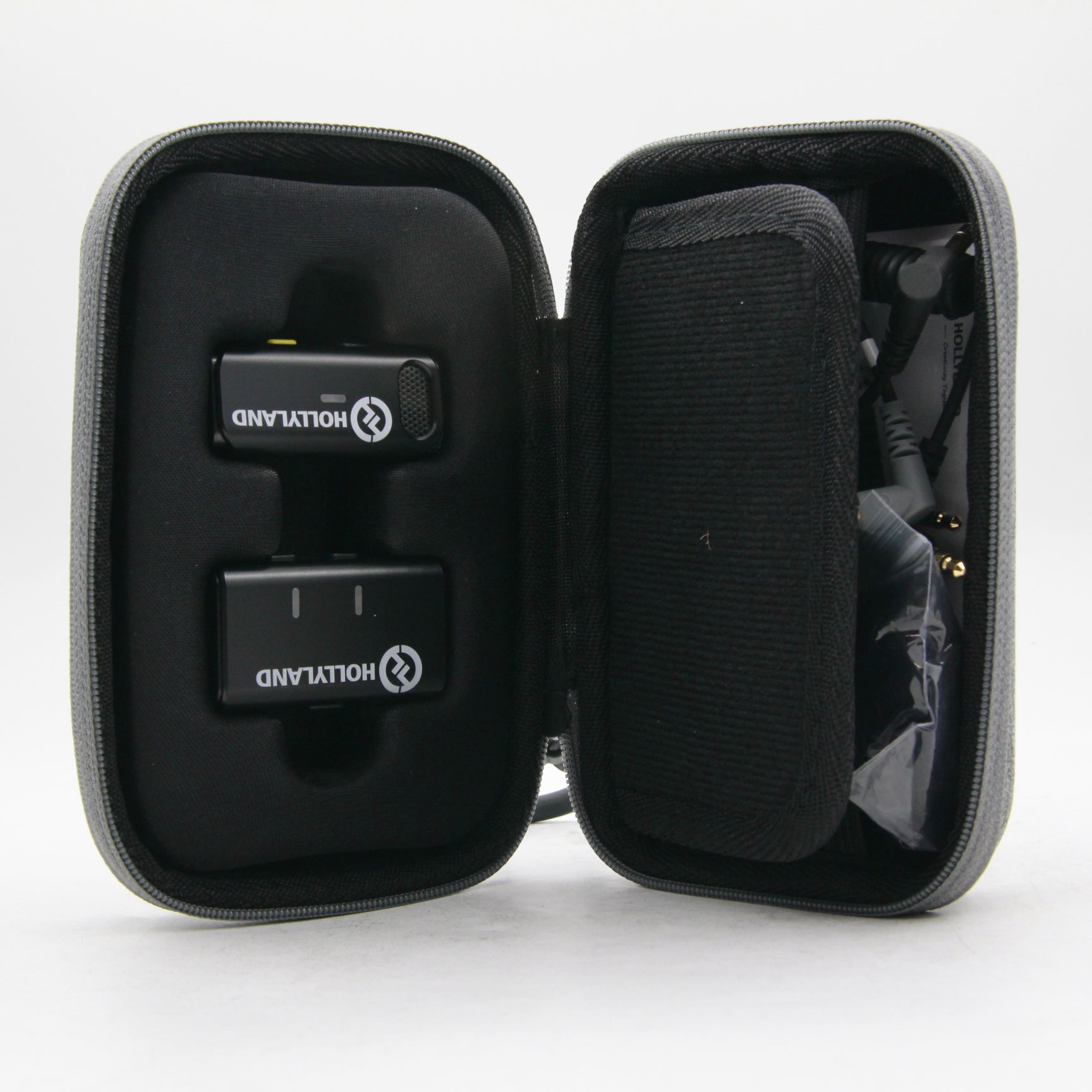 Open Box Hollyland LARK M1 SOLO 2.4GHz Wireless Microphone System - Perfect for Vlogging, YouTube Videos & Live Streaming