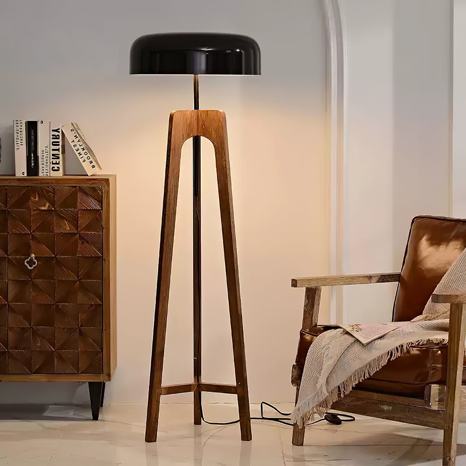 Modern Linea Floor Lamp - Adjustable LED Standing Light for Living Room, Bedroom & Office - Dimmable Brightness & Energy Efficient Design - Perfect for Reading, Working & Relaxing