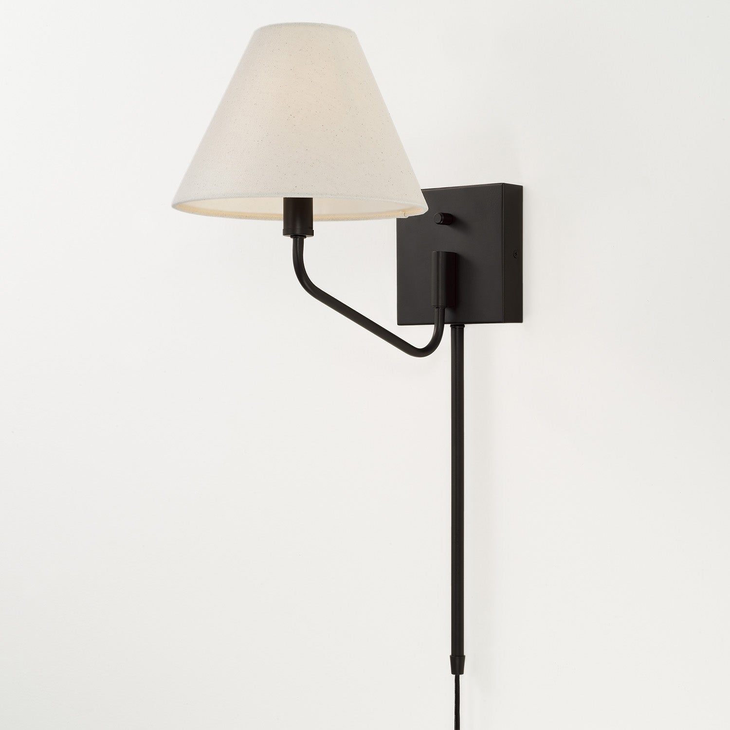 James Swivel Sconce Wall Light - Adjustable Modern Wall Lamp for Living Room, Bedroom, Hallway - Indoor Rustic Industrial Lighting Fixture