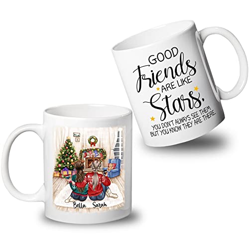 2 Friends Christmas Mug