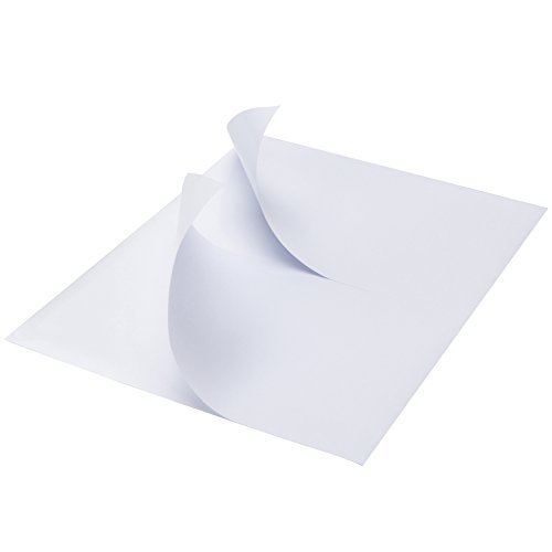 RBHK Half Sheet Self Adhesive Shipping Labels - 500 Labels for Laser & Inkjet Printers, Rounded Corners (250 Sheets) - Perfect for Ecommerce, Small Business & Home Shipping Needs