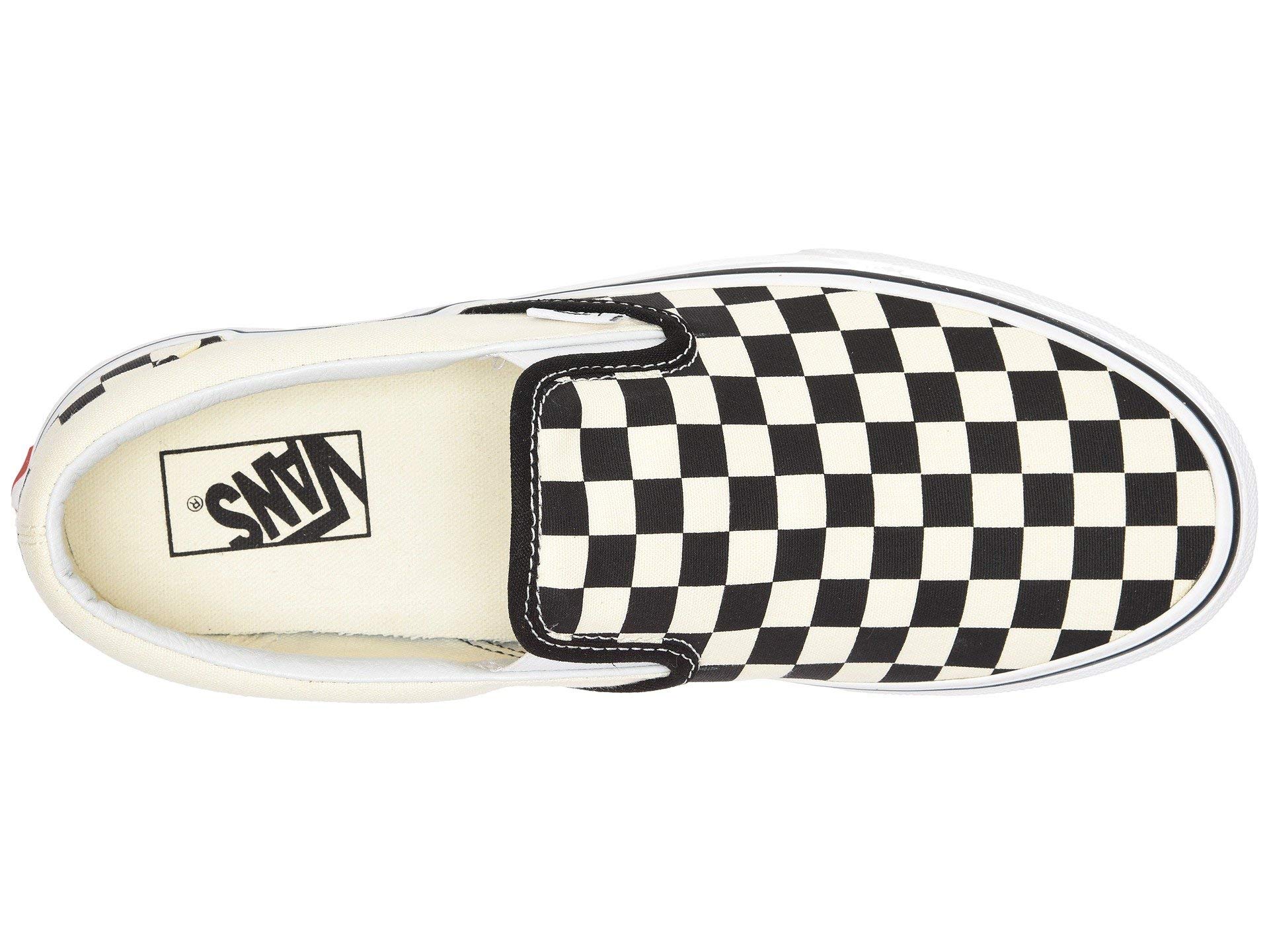 Vans Classic Slip-On Sneakers for Men & Women - Comfortable Canvas Casual Shoes for Skateboarding, Walking & Everyday Wear