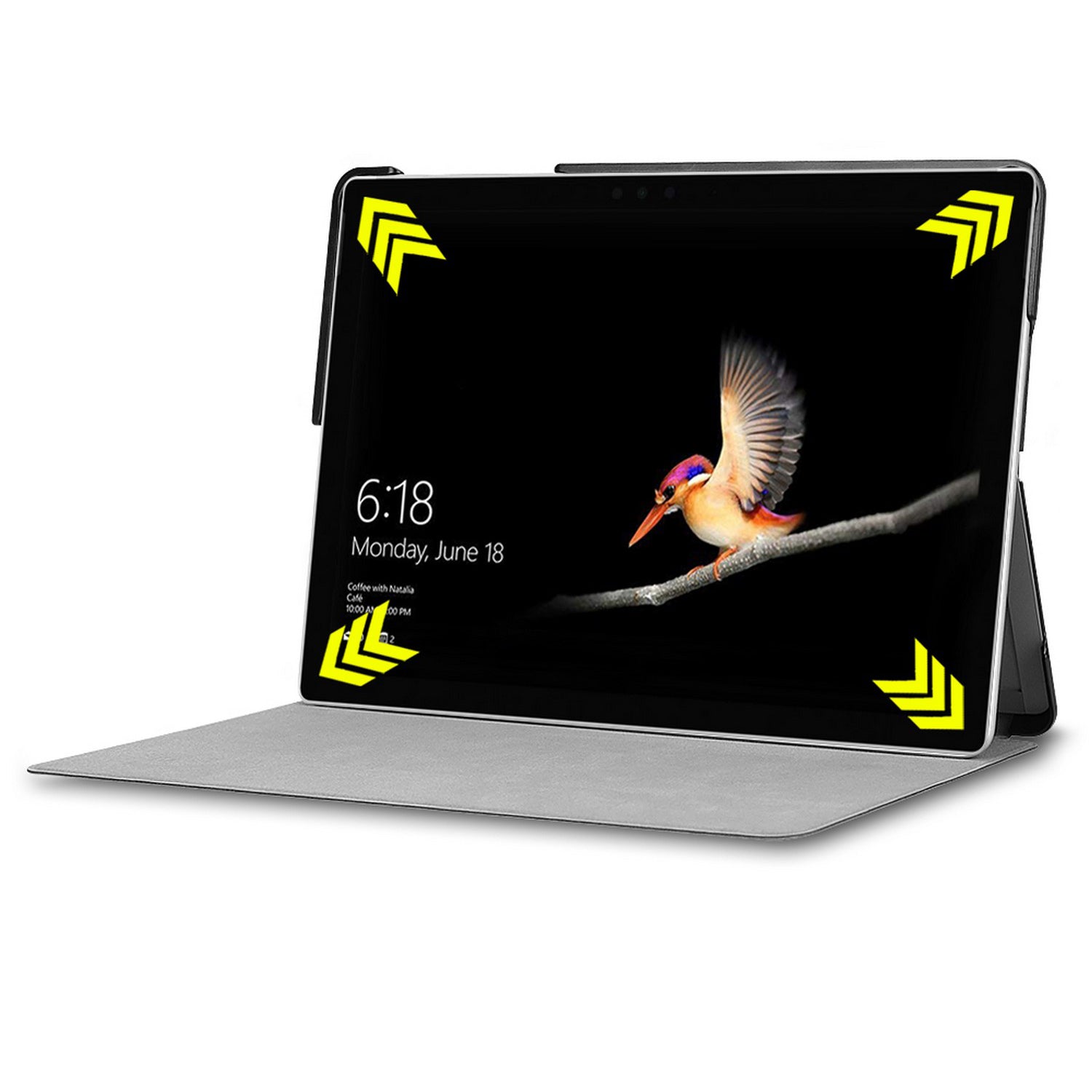 Microsoft Surface Case - Durable Protective Cover with Solid Color Design for Work, School & Travel | Compatible with Surface Pro 7/6/5/4/3