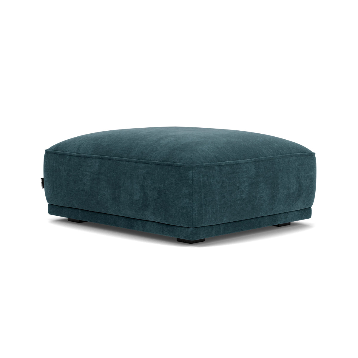 Leonora Fabric Storage Ottoman with Tufted Top - Stylish Footrest, Coffee Table & Extra Seating for Living Room, Bedroom & Dorm