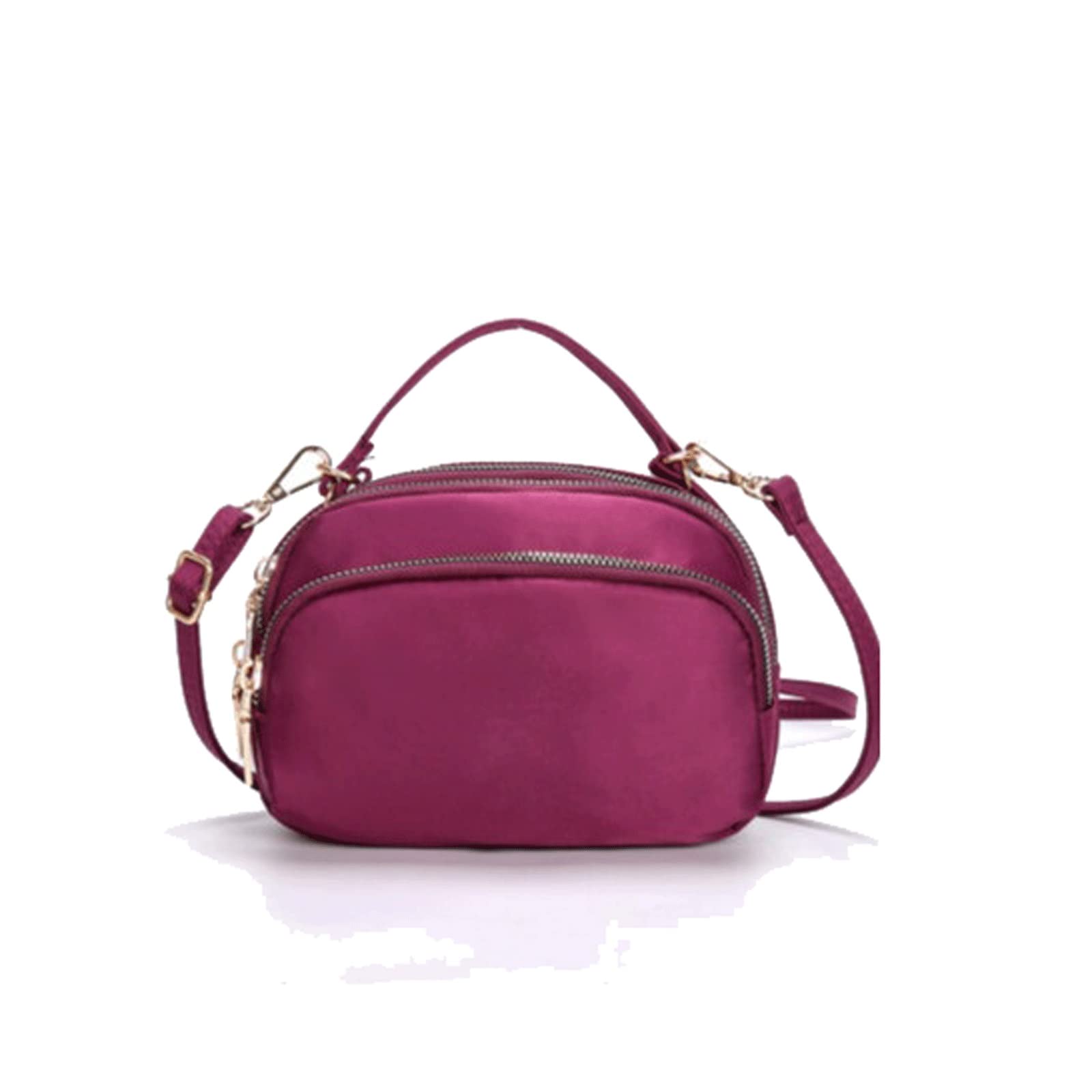 Luxury NHBT Sling Bag for Women - Waterproof Nylon Shoulder Bag, Mini Messenger Purse with Top Handle, Casual Crossbody Tote for Travel, Work & Daily Use