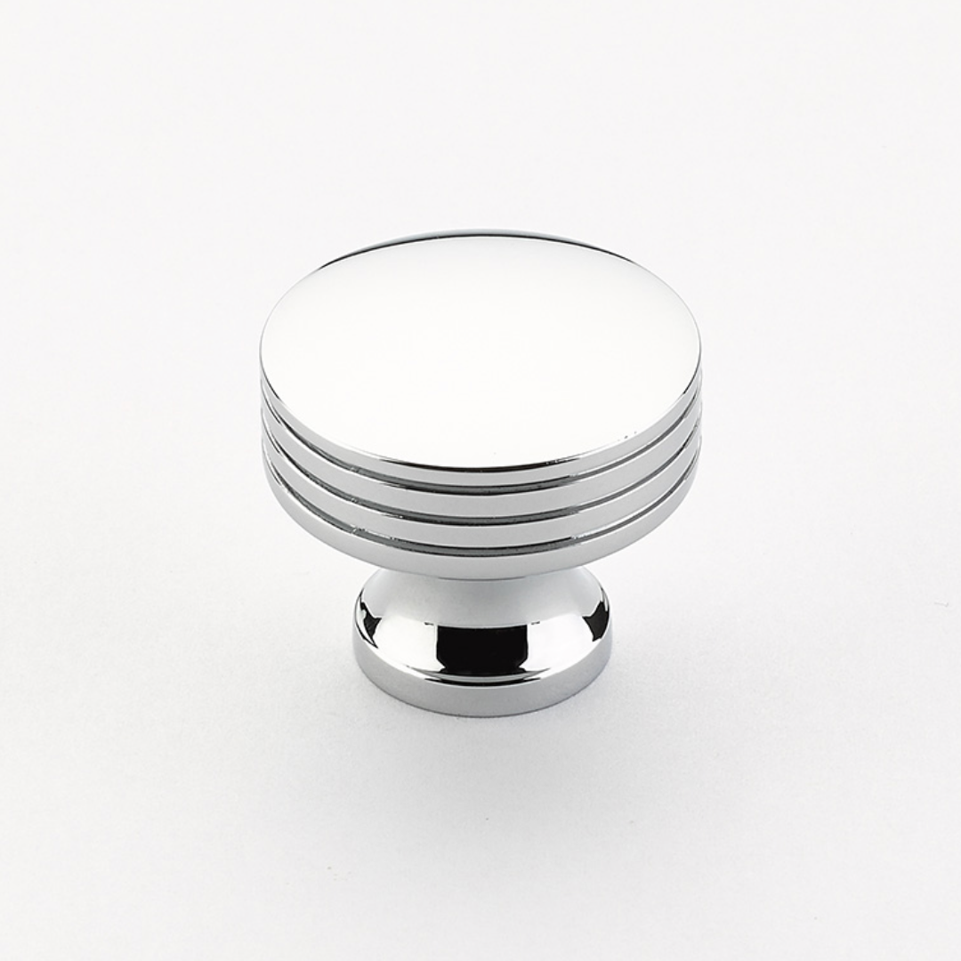 Polished Chrome Modern Cabinet Knobs and Drawer Pulls - Elegant Hardware for Kitchen, Bathroom & Furniture Upgrade | Durable & Stylish Home Improvement Accessories