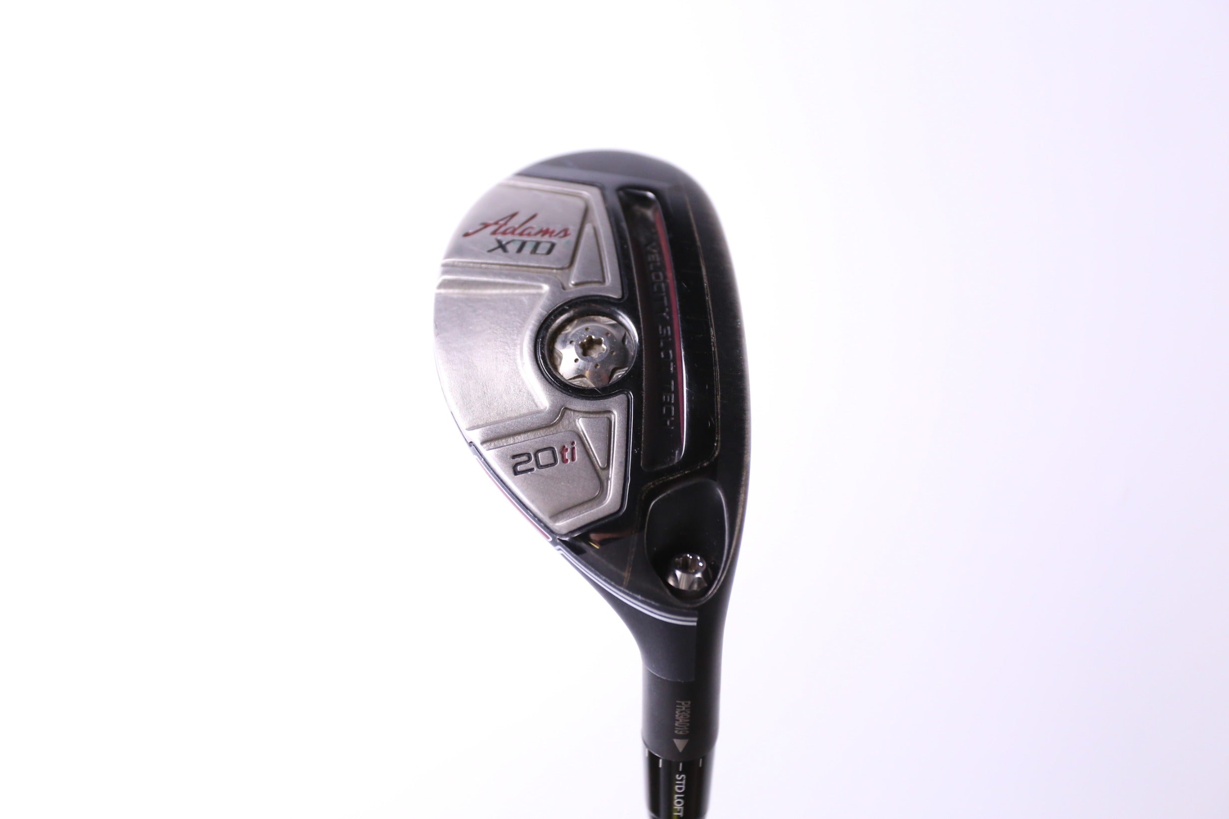 Adams XTD Ti 3H Hybrid Golf Club - 20° Stiff Flex Right Handed - Perfect for Mid-Handicap Players & Driving Range Practice