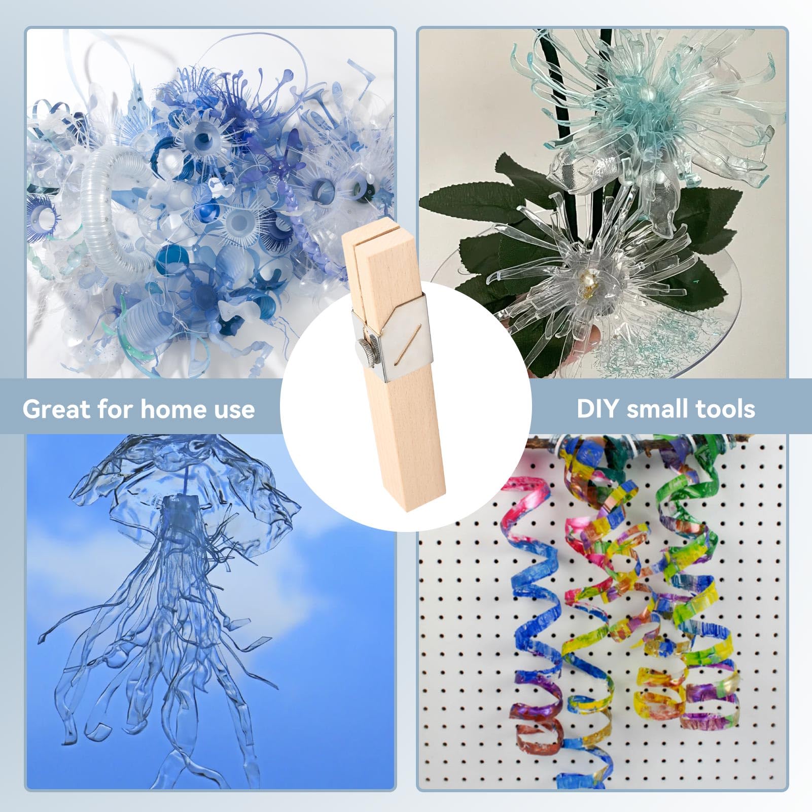 Plastic Bottle Cutter & Rope Maker Tool - DIY Creative Recycling Kit for Home & Outdoor Crafts | Make Ropes from Plastic Bottles for Gardening, Camping & Art Projects