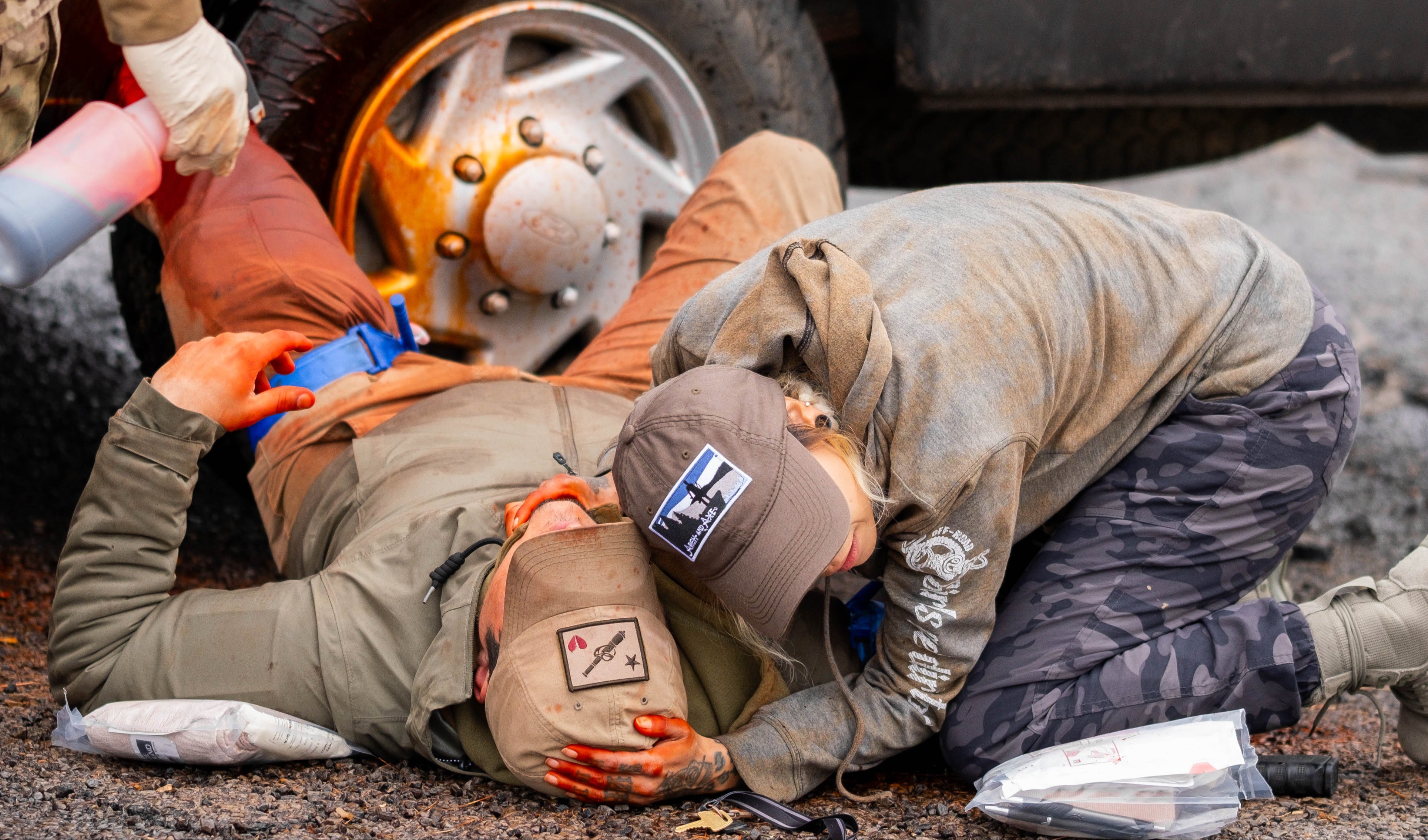 Essential Responder - Emergency First Aid Kit for Home, Car & Outdoor Survival - Compact Trauma Medical Supplies for First Responders, Camping & Hiking Safety